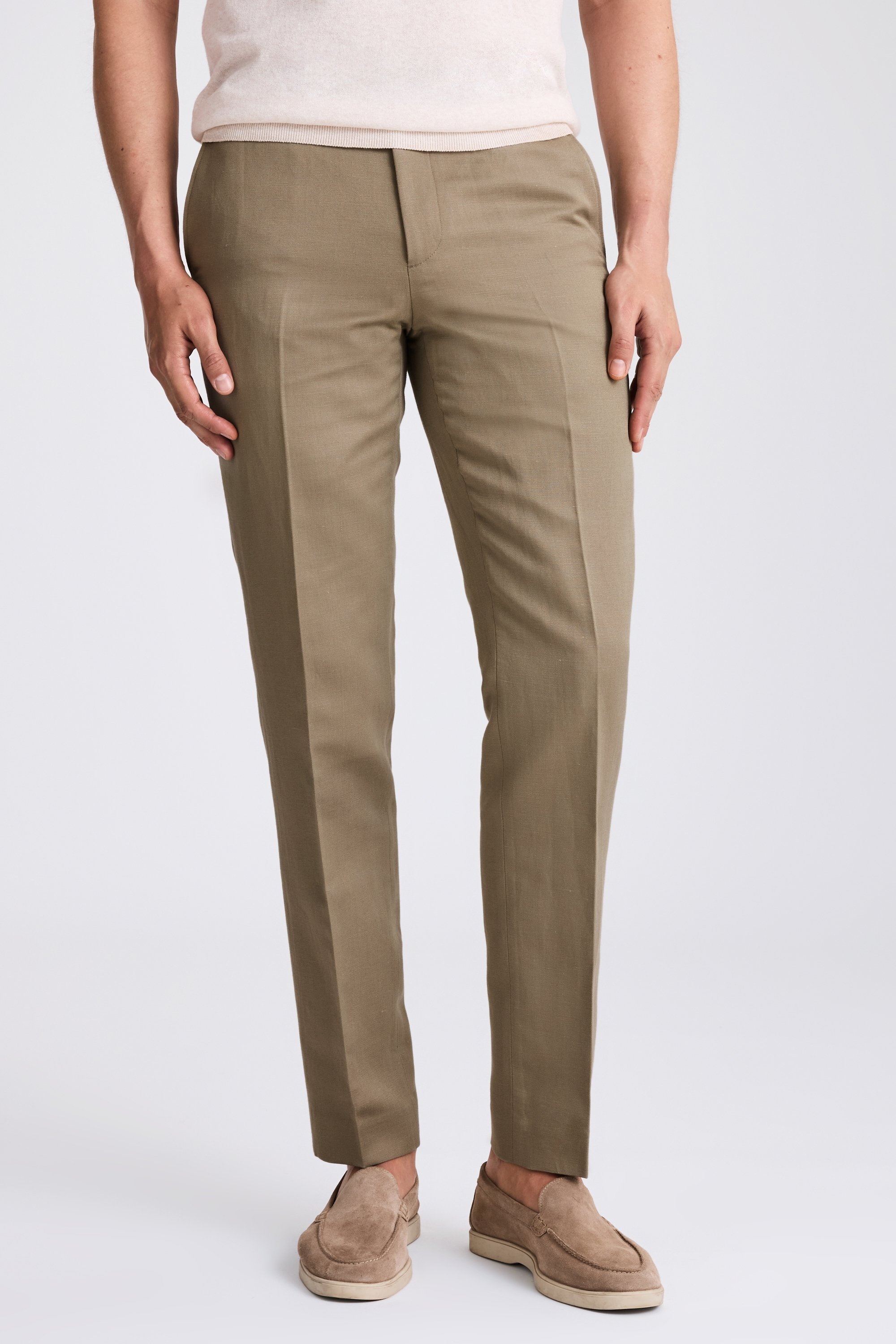 Tailored Sage Trousers