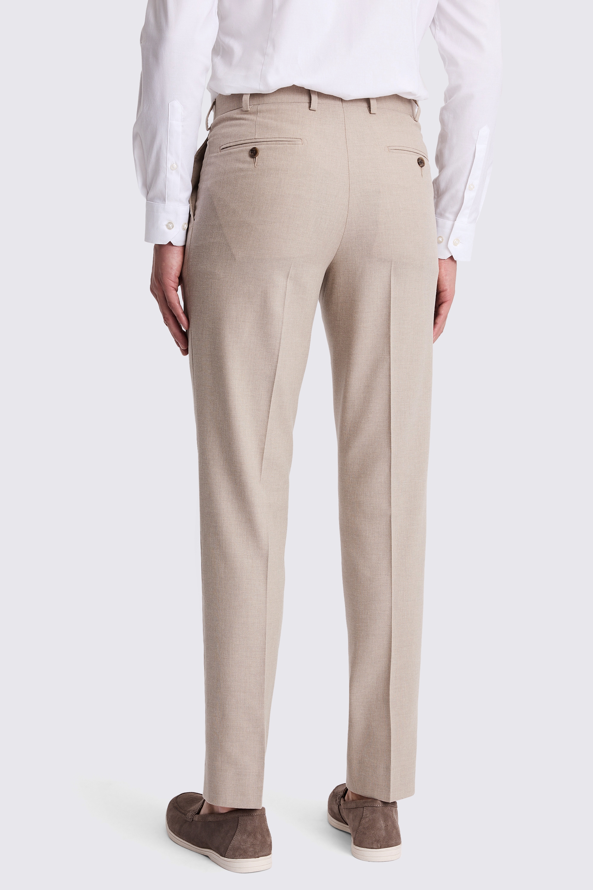 Tailored Fit Neutral Trousers
