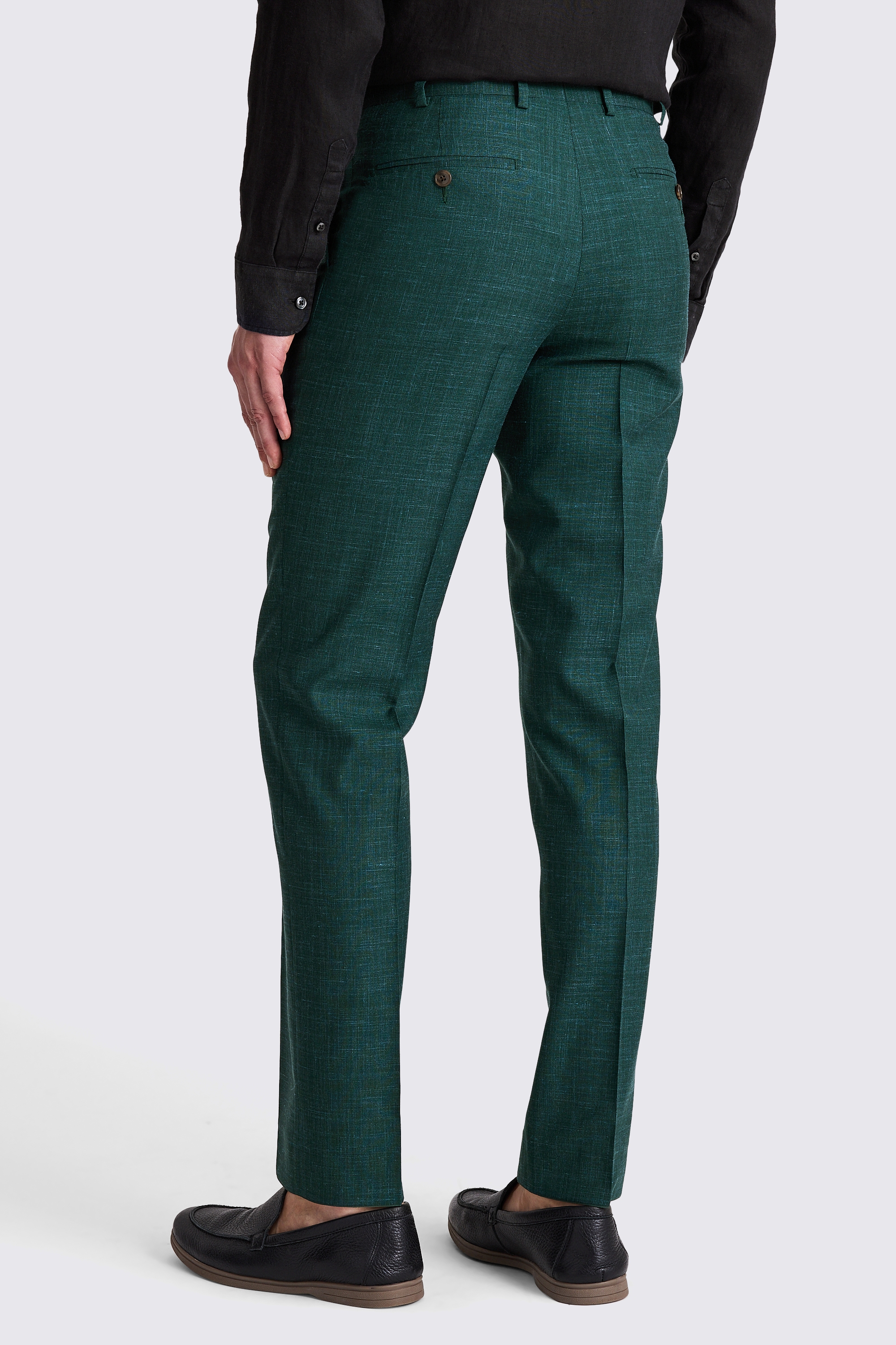 Italian Tailored Fit Emerald Trousers