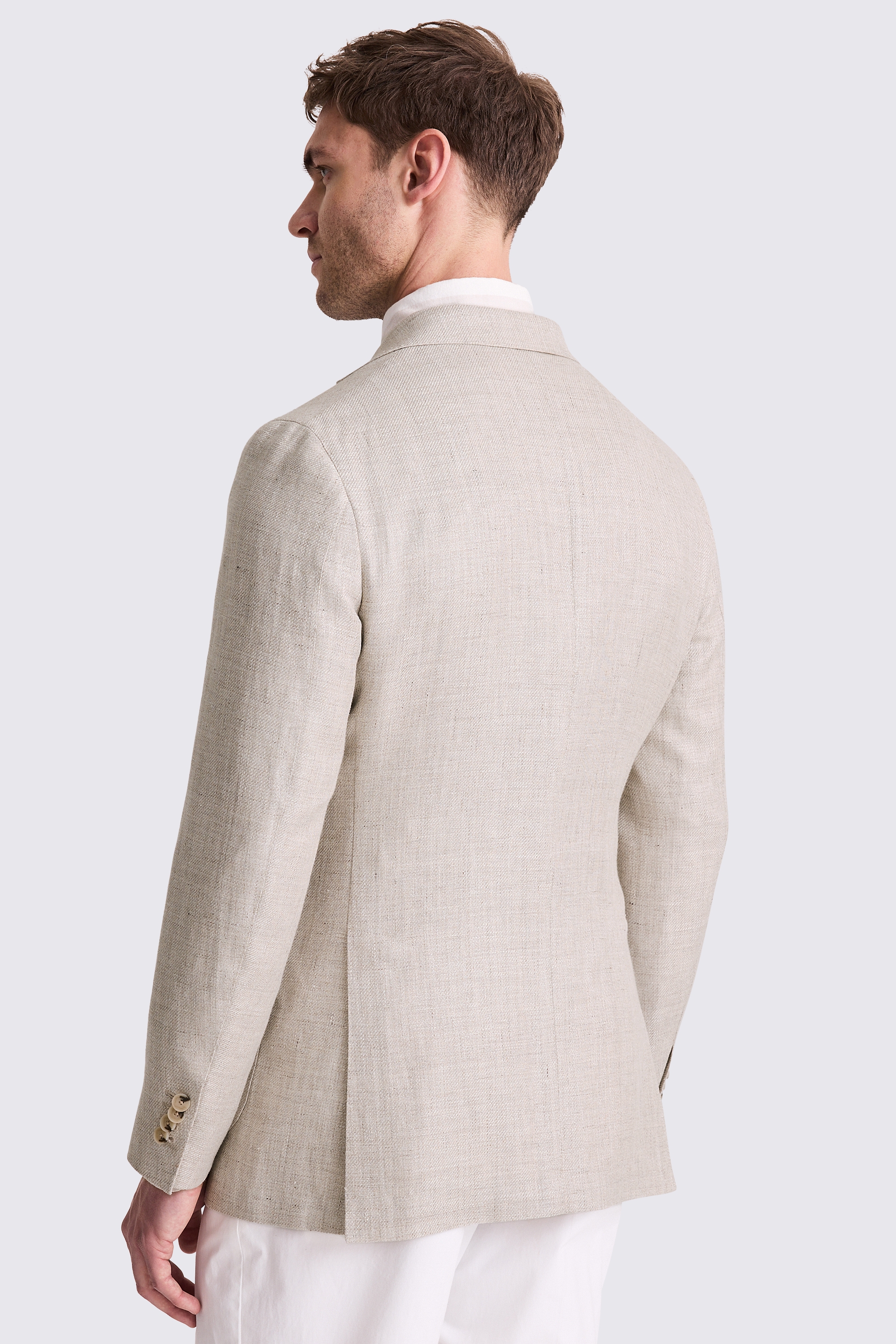 Tailored Fit Neutral Jacket