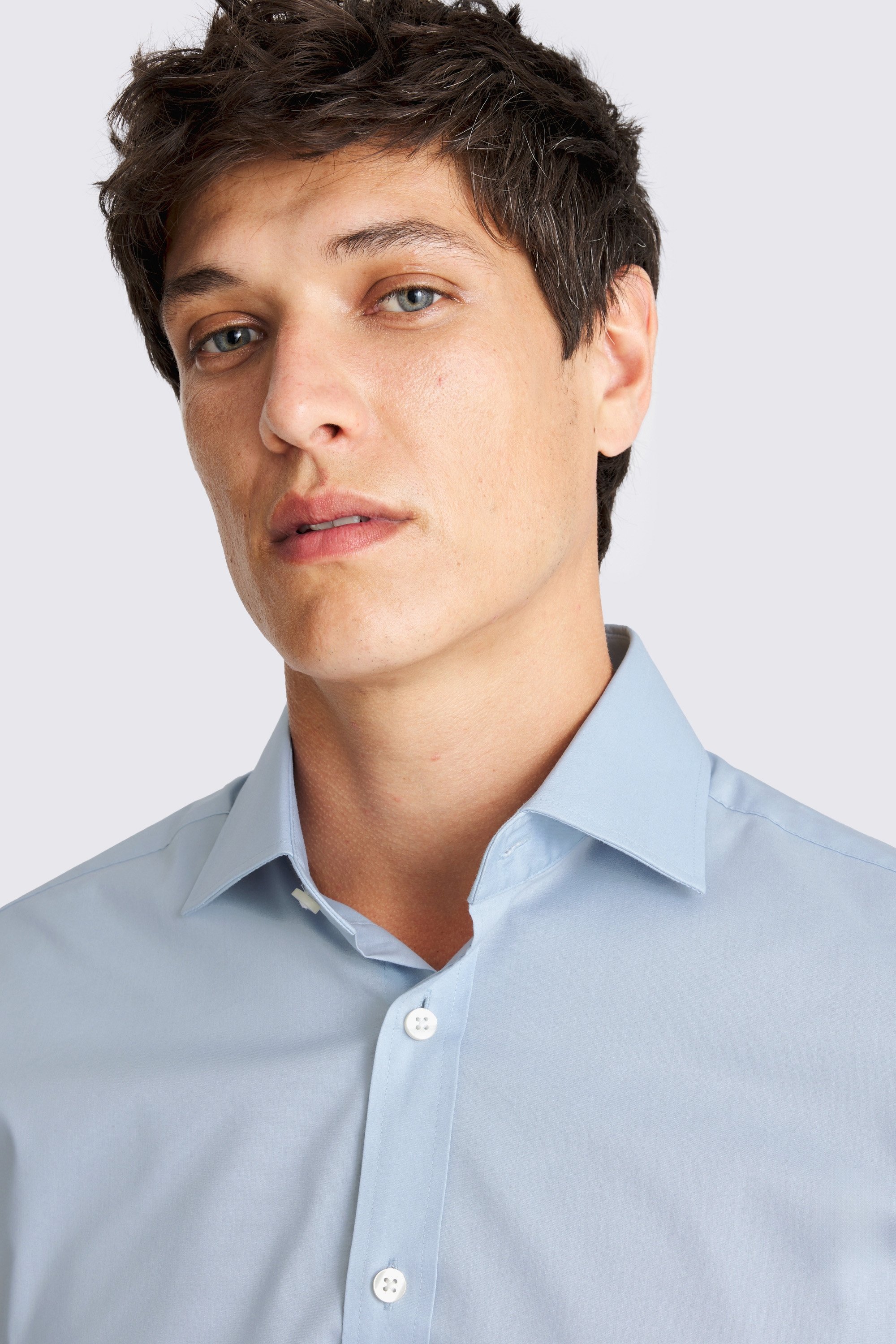Regular Fit Sky Stretch Shirt