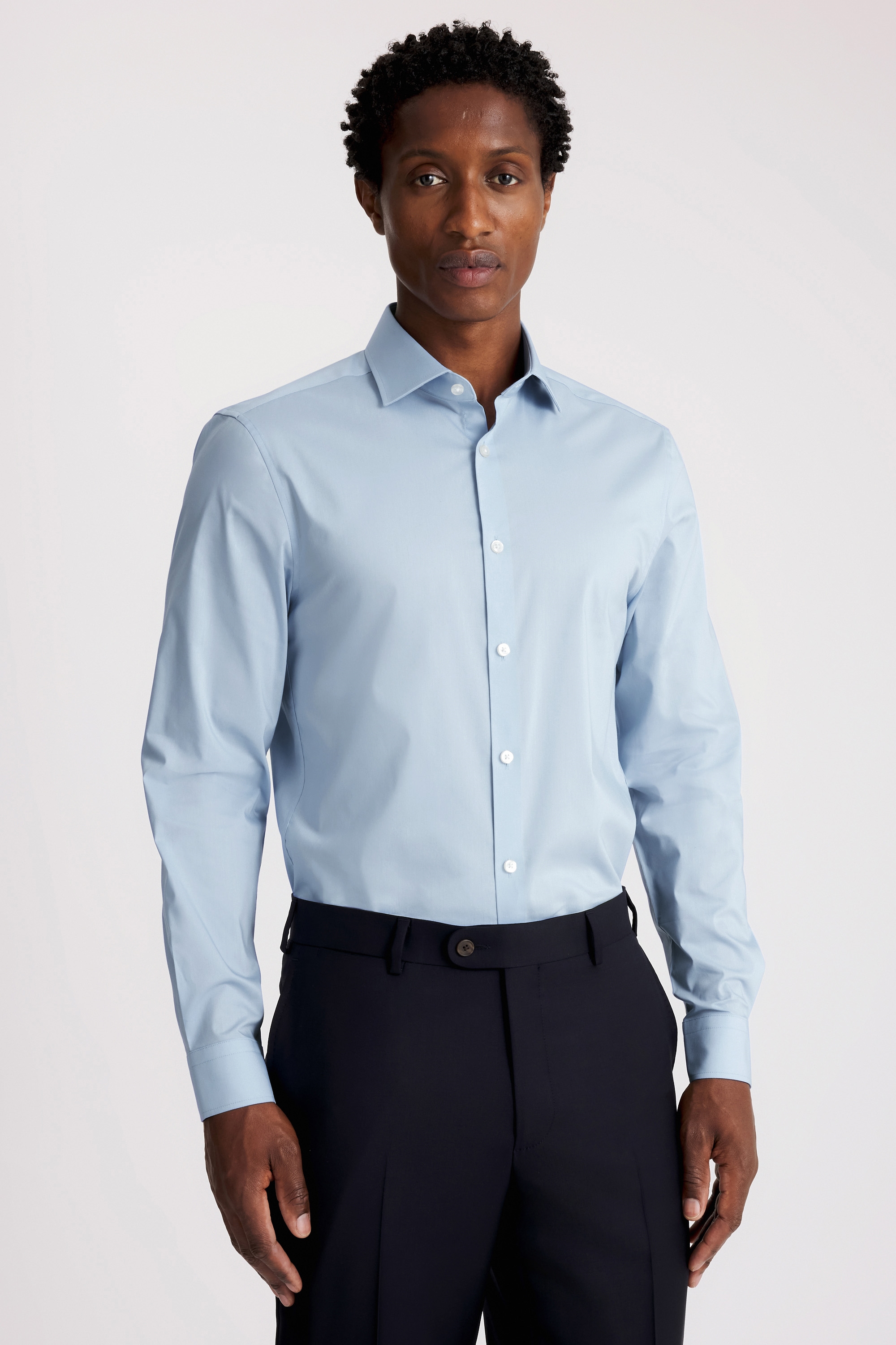 Slim Fit Sky Stretch Shirt