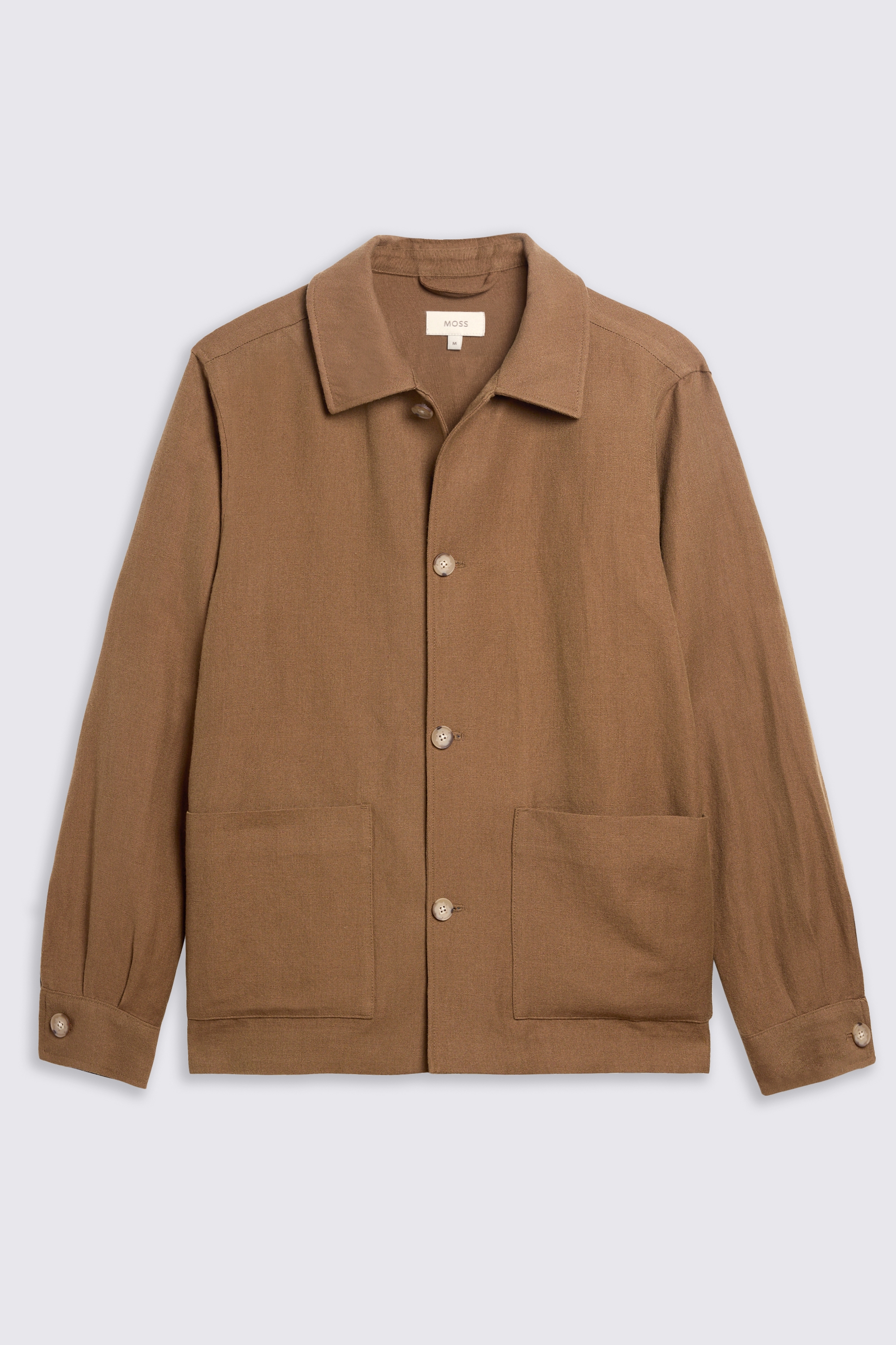 Gold Wool Linen Shacket