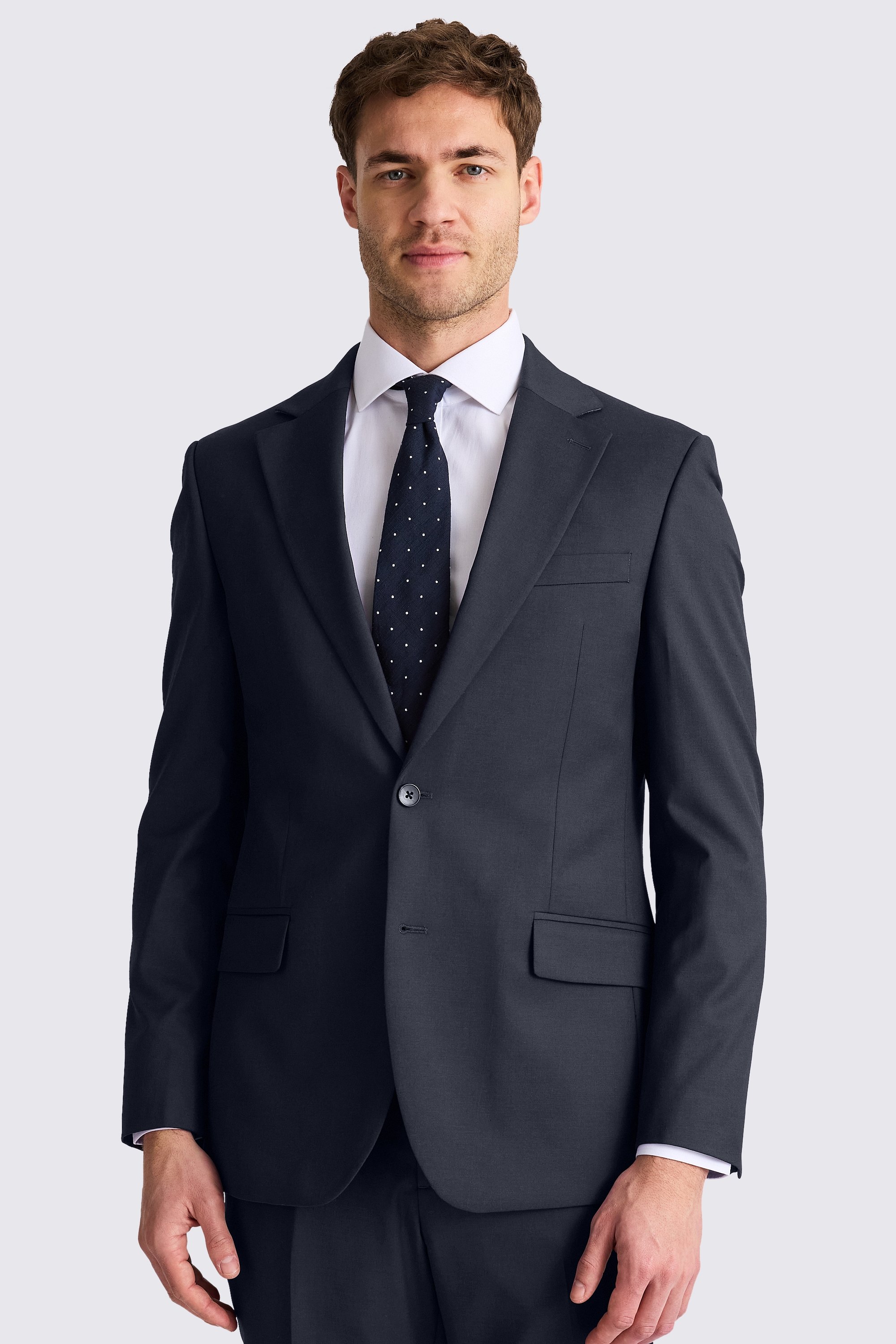 Tailored Fit Ink Stretch Suit