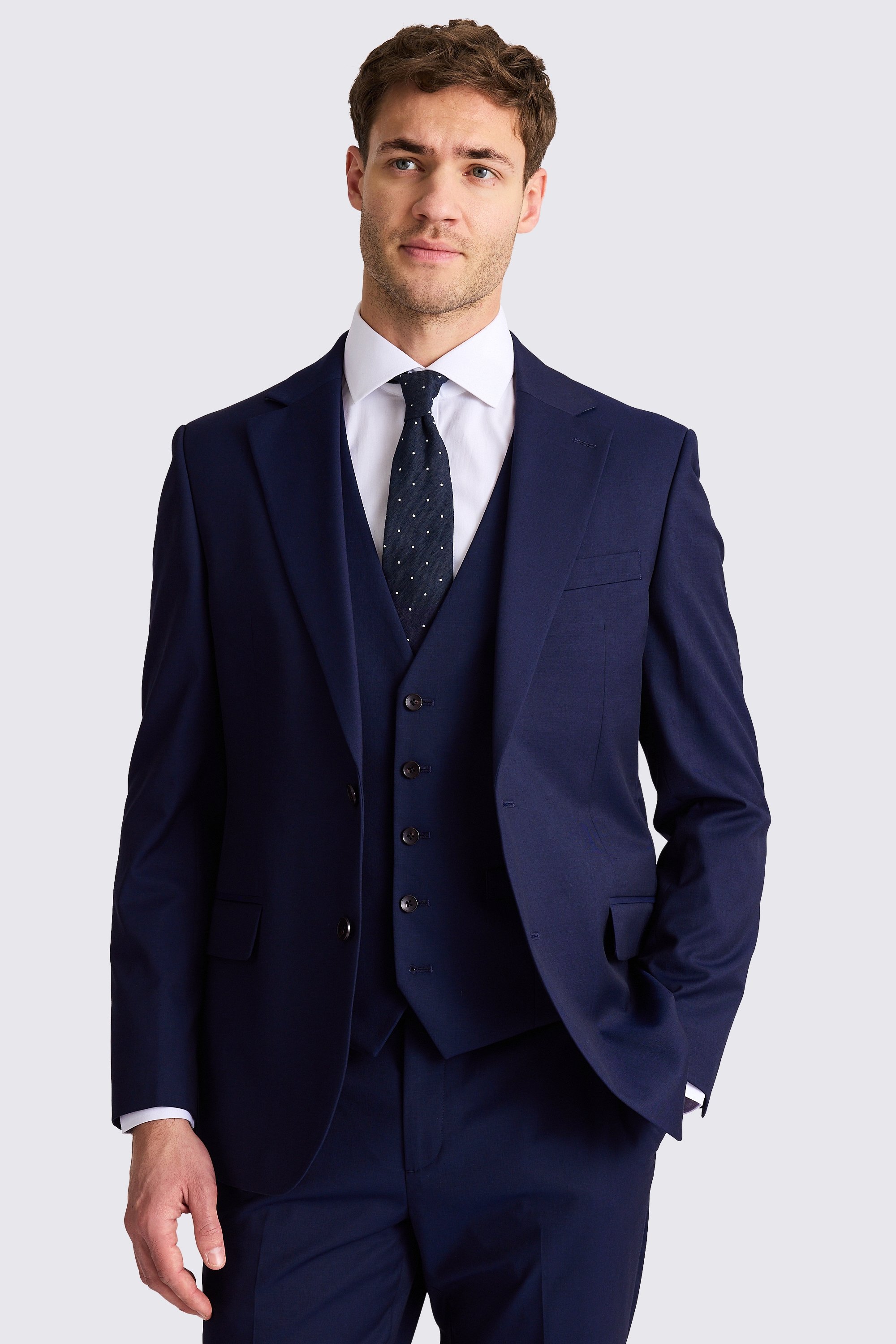 Tailored Fit Ink Stretch Jacket