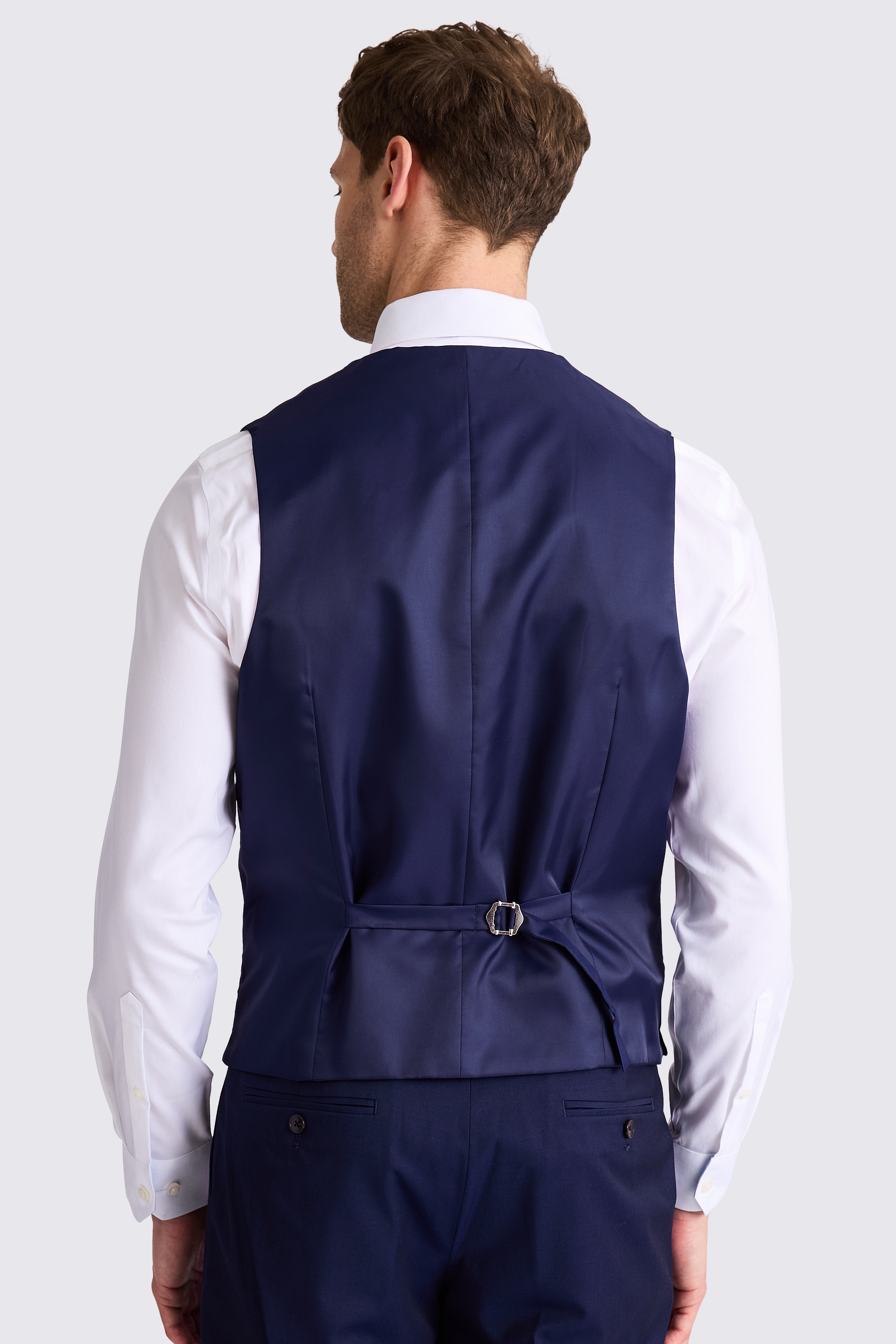 Tailored Fit Ink Stretch Waistcoat