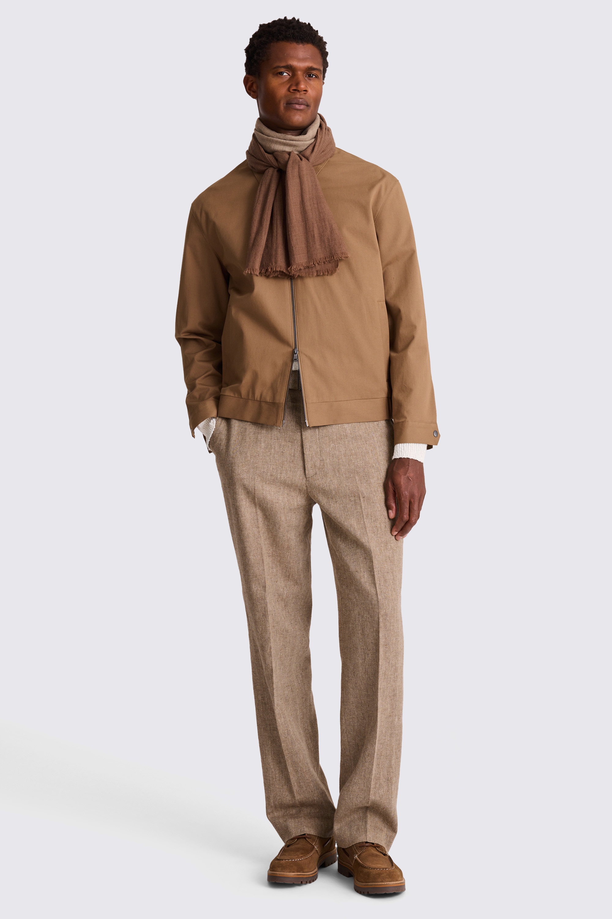 Tobacco Harrington Jacket