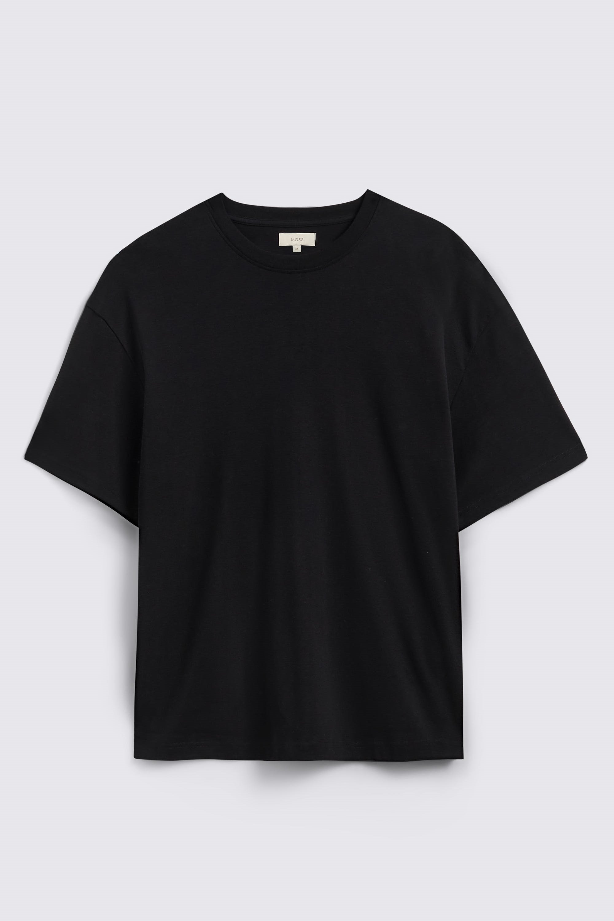 Black Heavyweight Crew-Neck T-Shirt