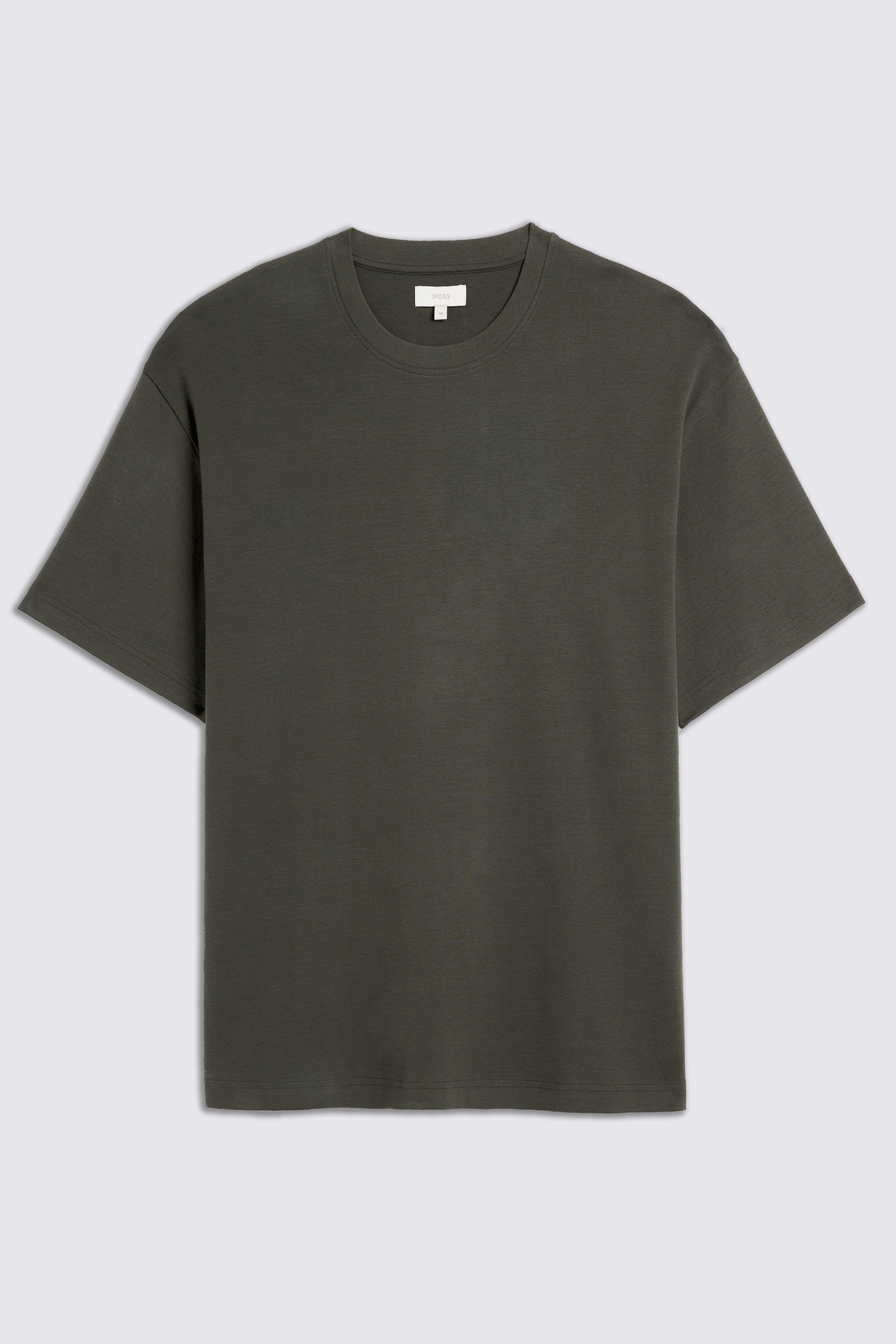 Khaki Heavy Weight Crew-Neck T-Shirt
