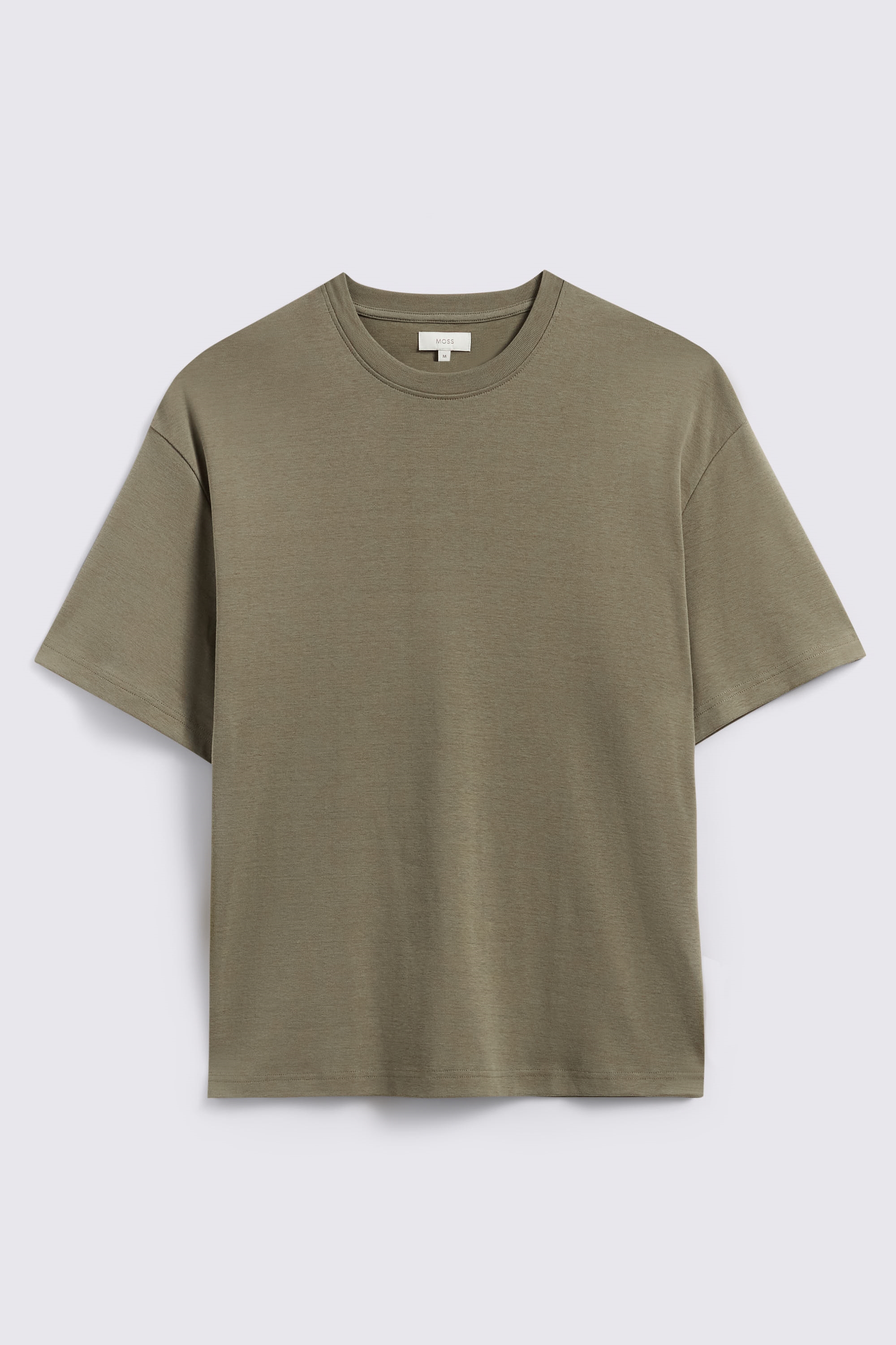 Dusty Green Heavyweight Crew-Neck T-Shirt