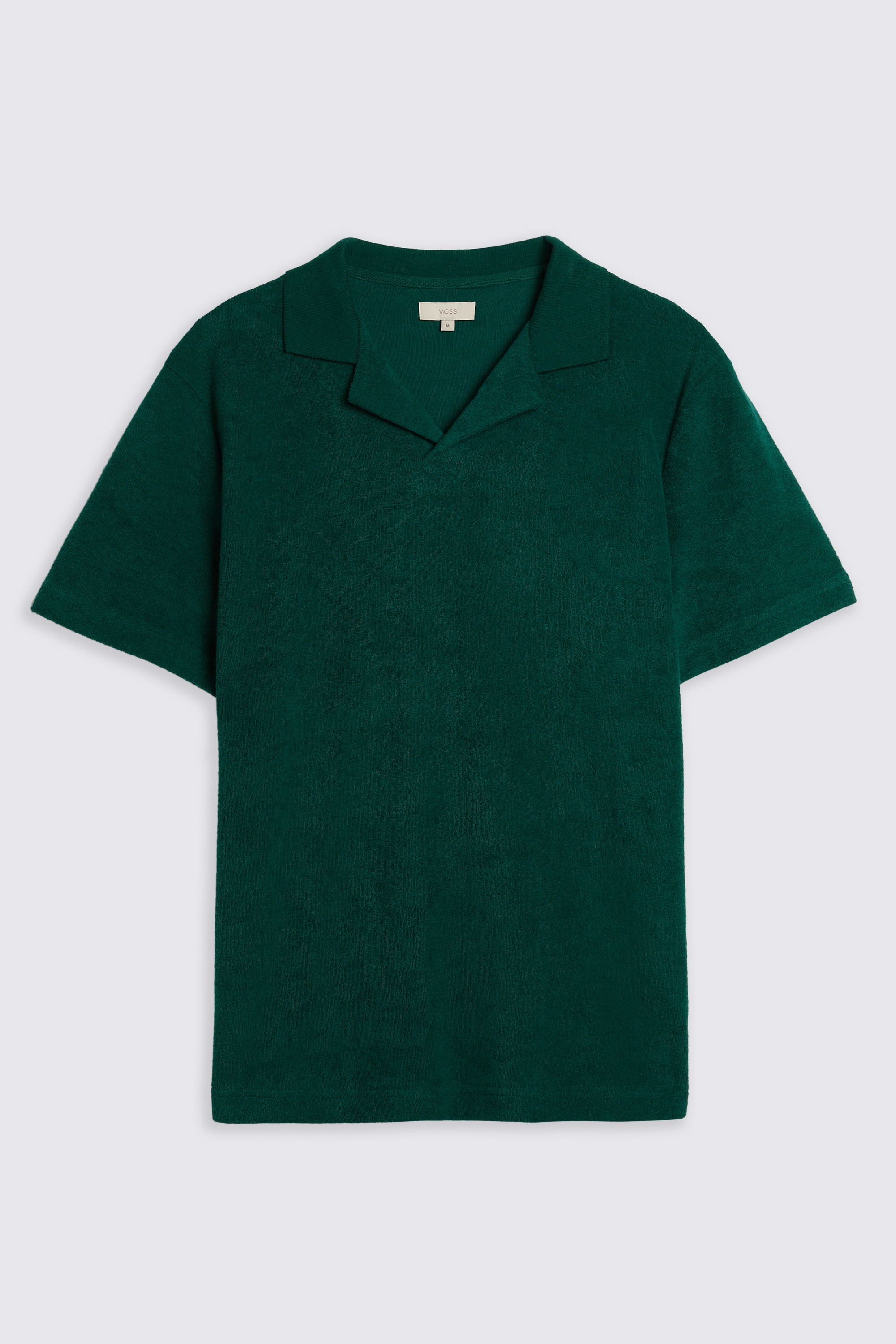 Emerald Green Terry Towelling Skipper Polo
