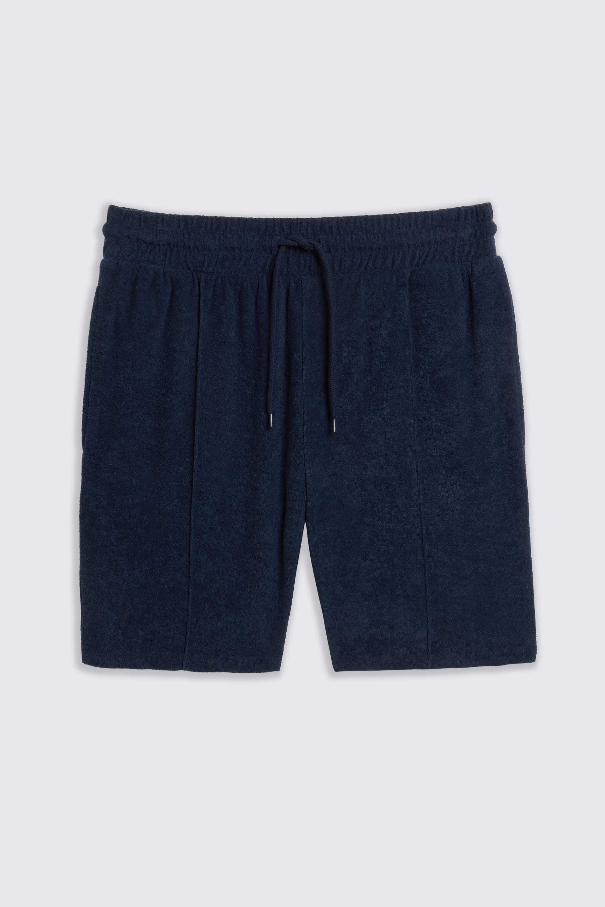 Navy Terry Towelling Shorts