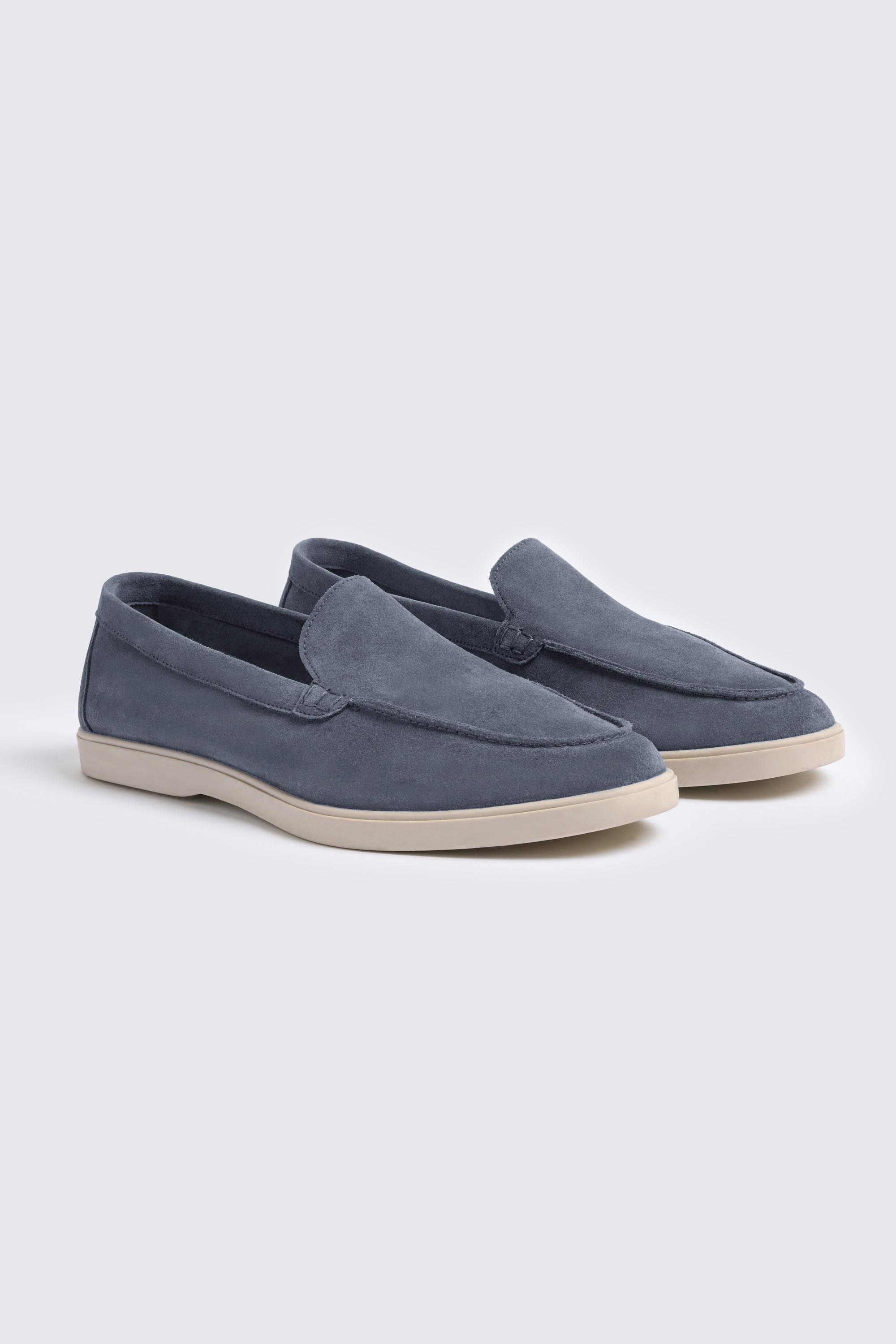 Mid Blue Lewisham Relaxed Shoes