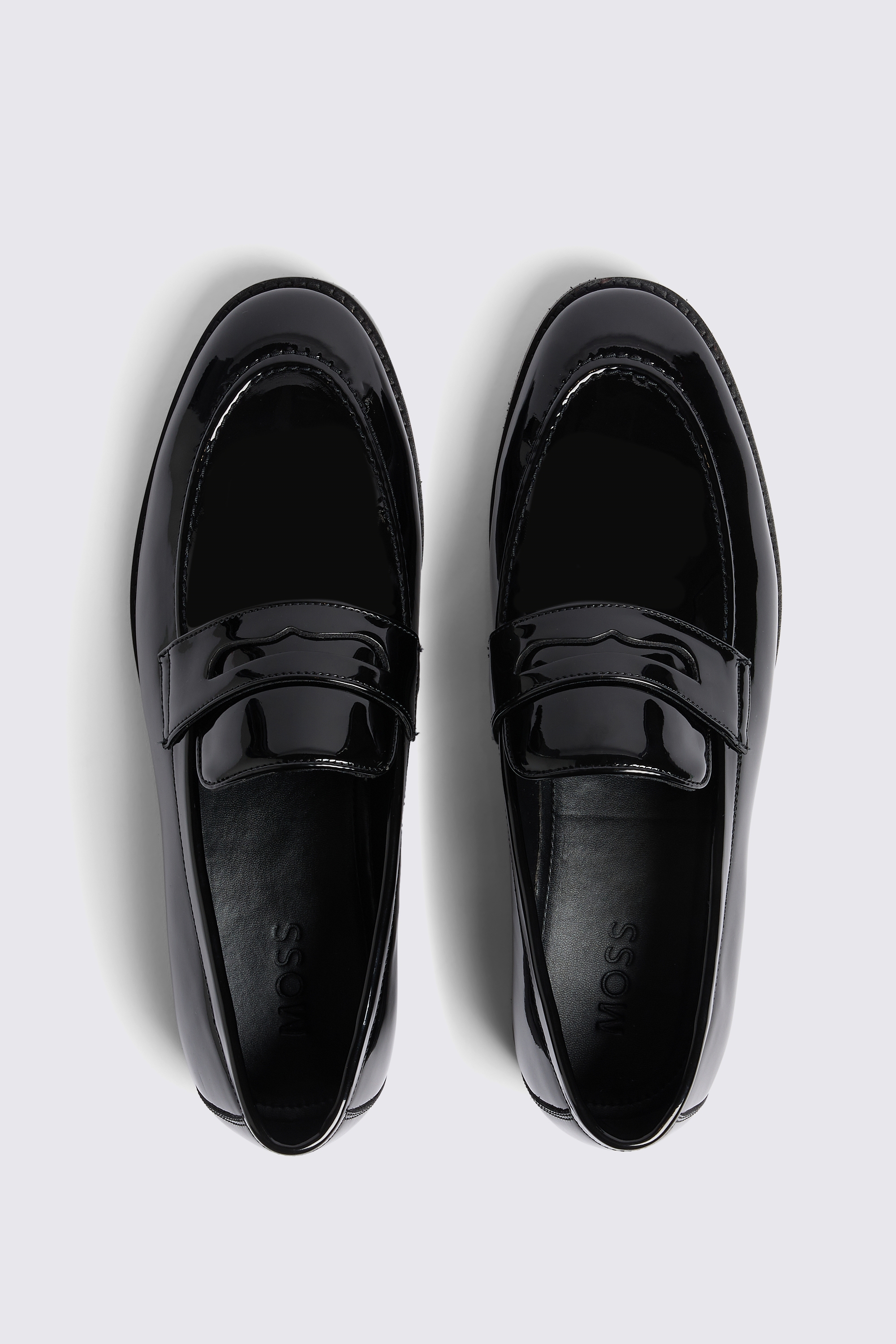 Black Patent Loafers