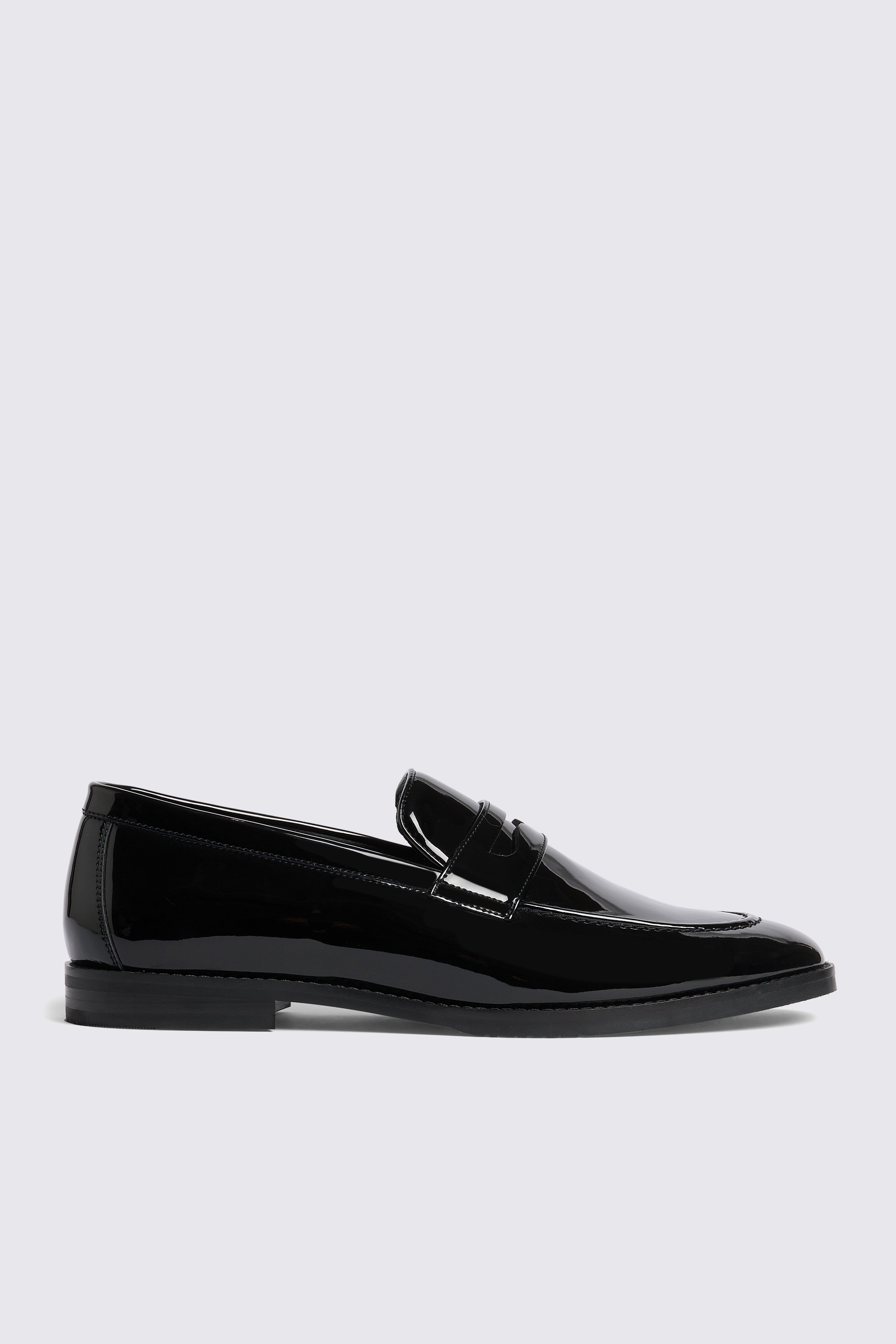 Black Patent Loafers