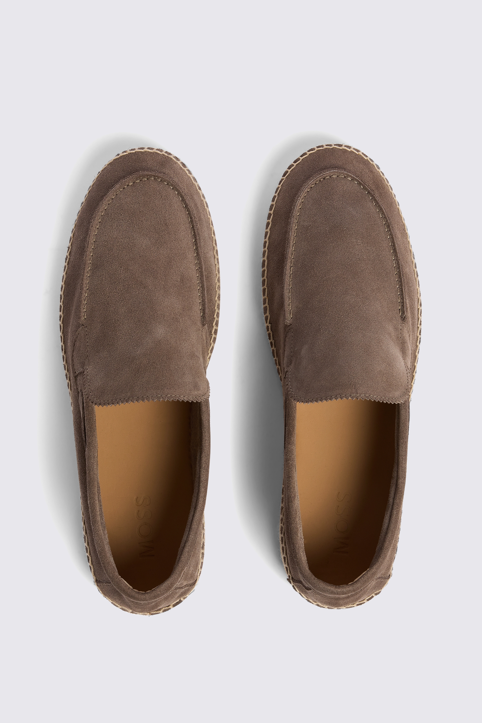 Taupe Suede Espadrille
