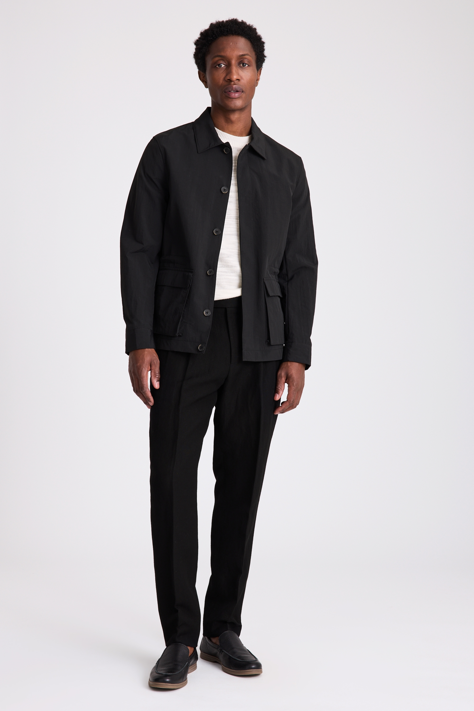 Black Technical Field Jacket