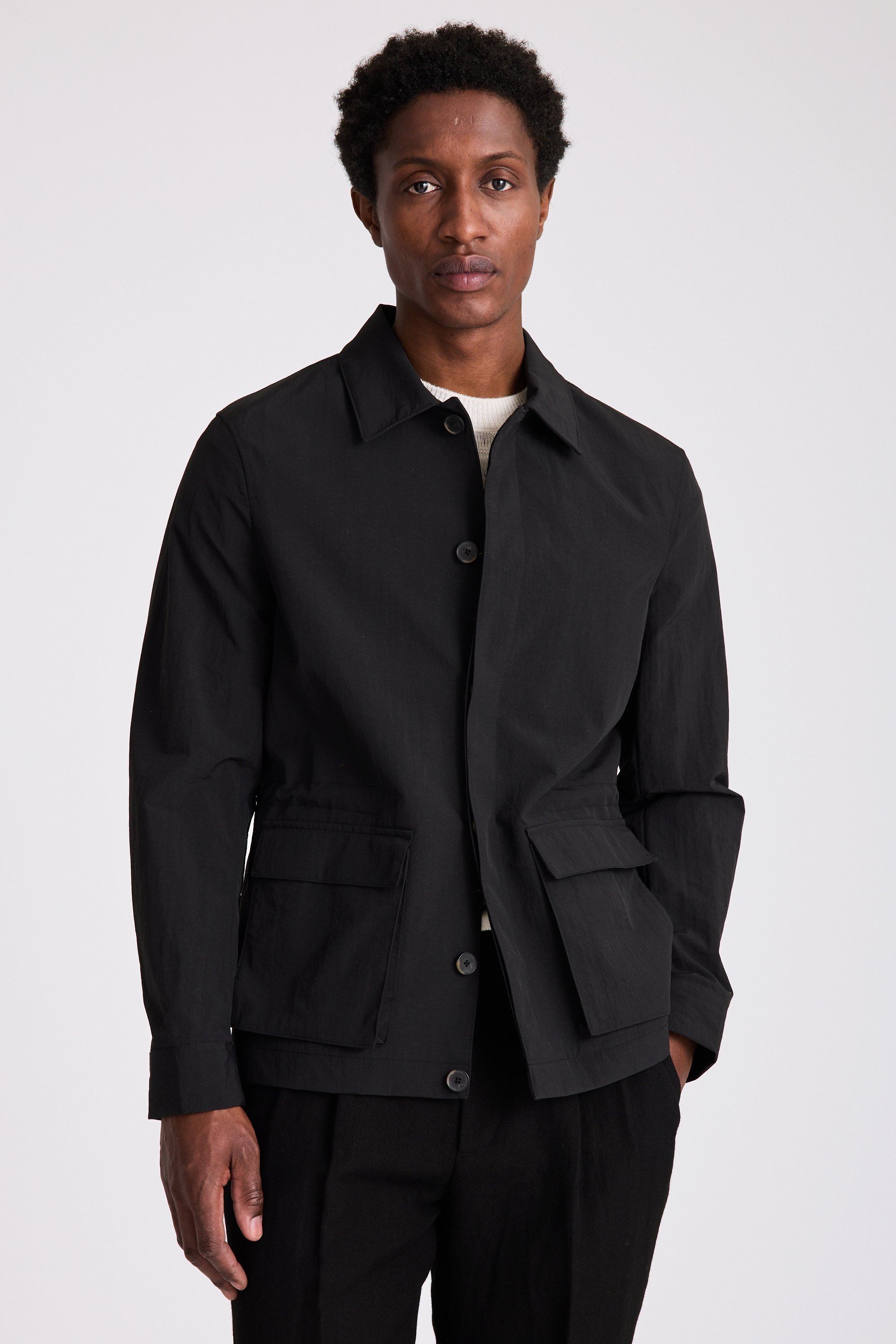Black Technical Field Jacket