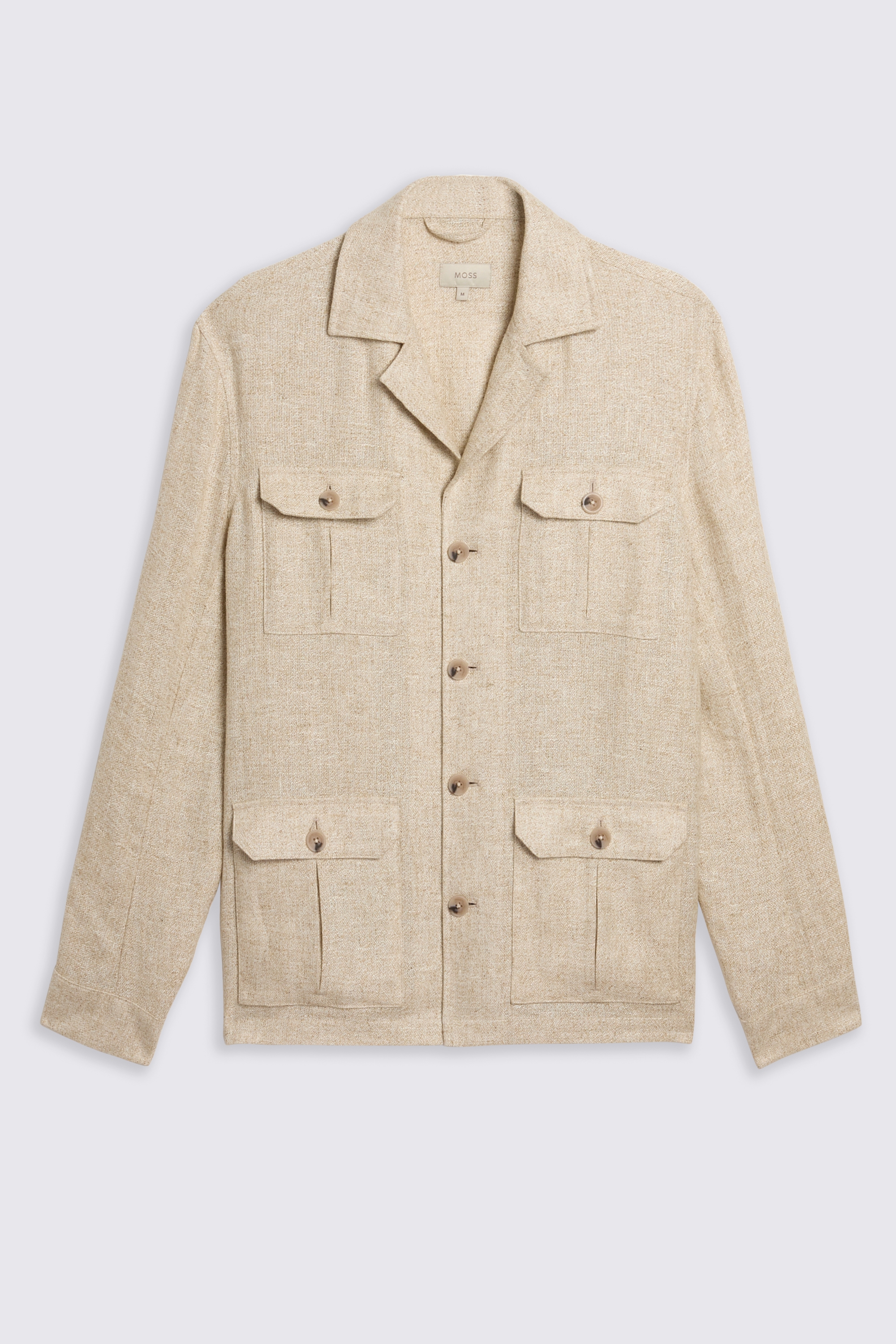 Oatmeal Safari Shacket