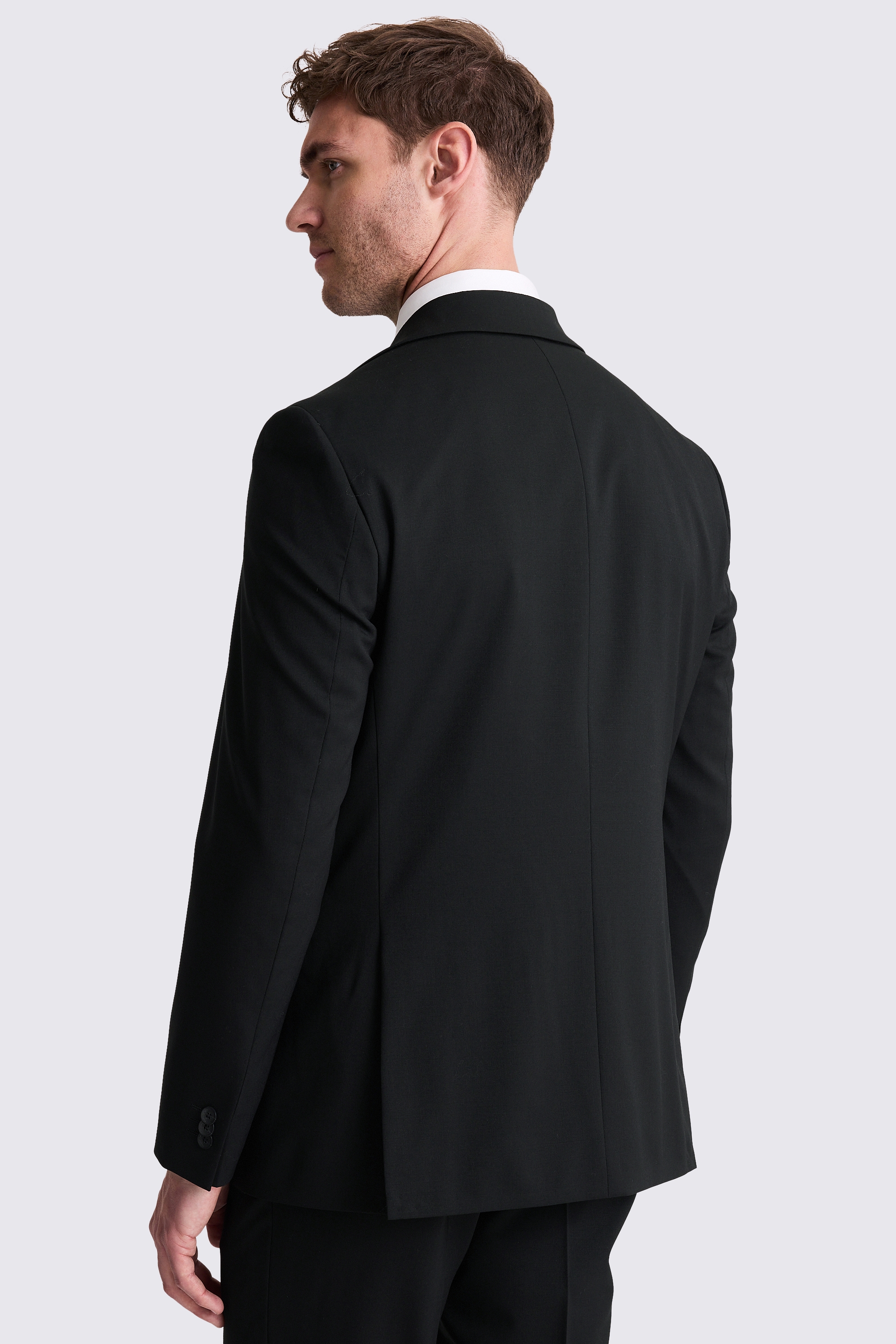 Ted Baker Tailored Fit Black Twill Suit