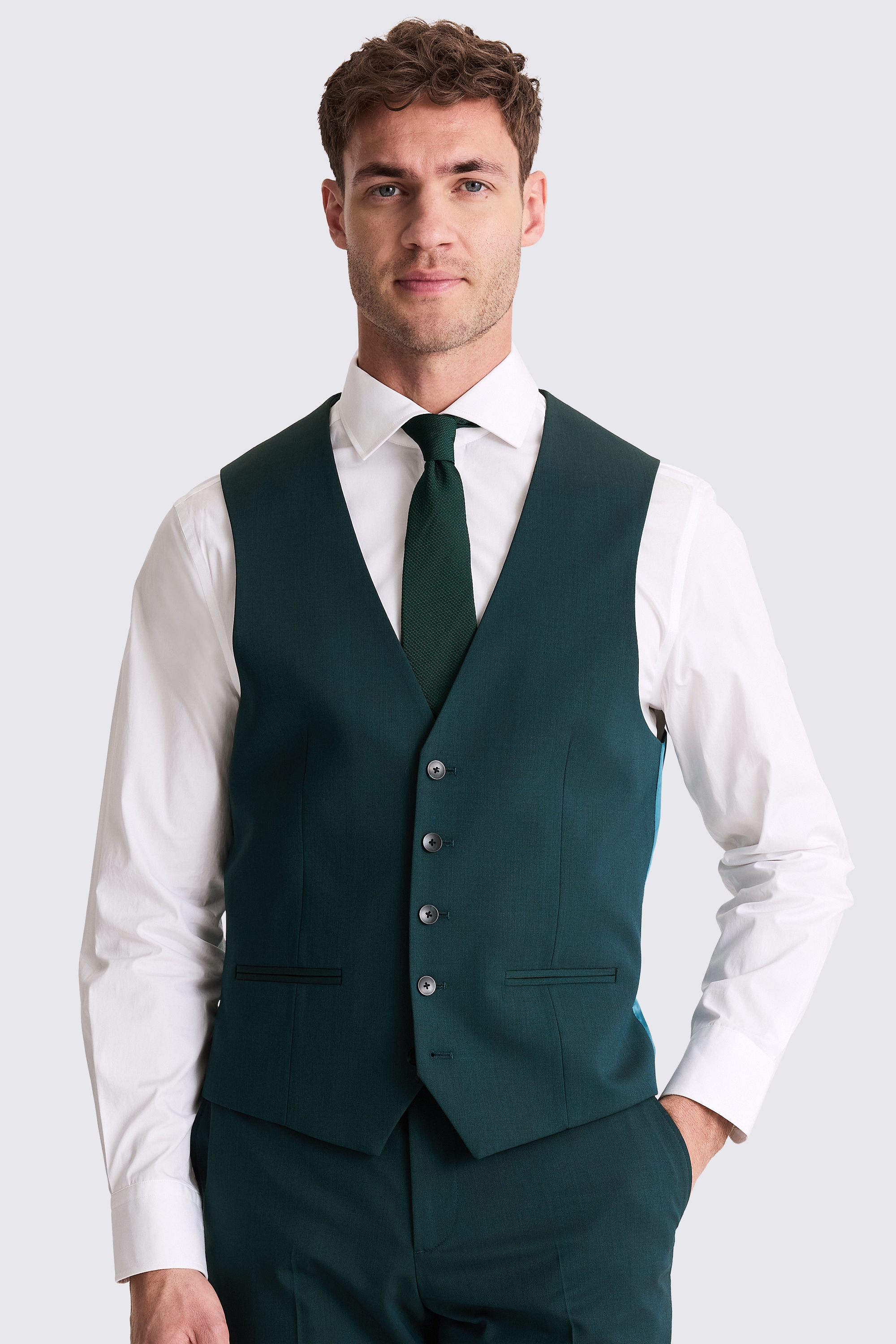 Ted Baker Tailored Fit Green Suit