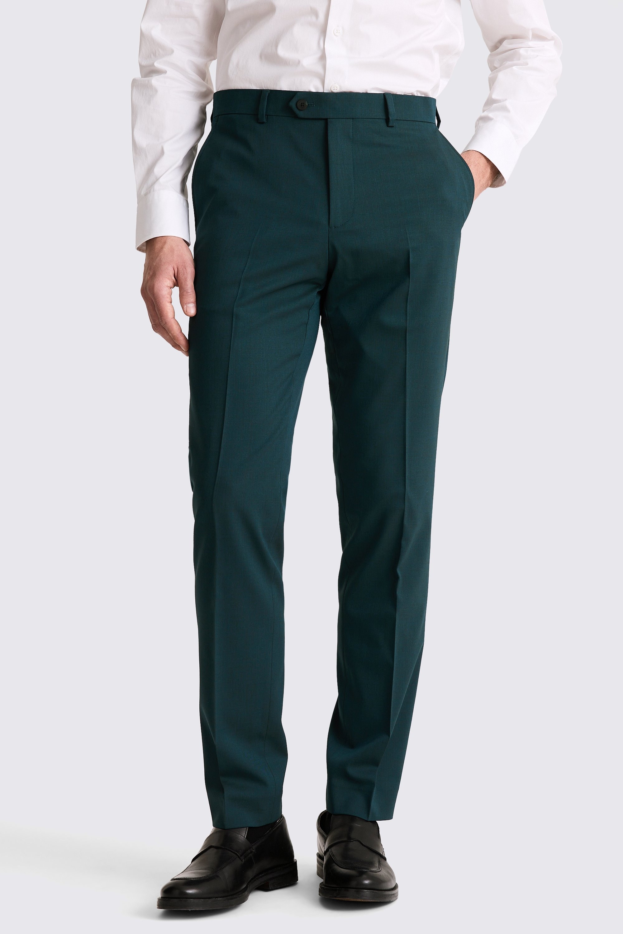 Ted Baker Tailored Fit Green Pants
