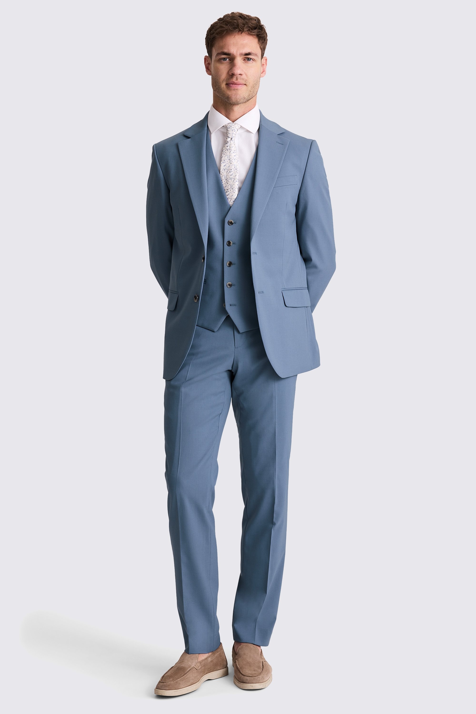 Ted Baker Tailored Fit Blue Suit