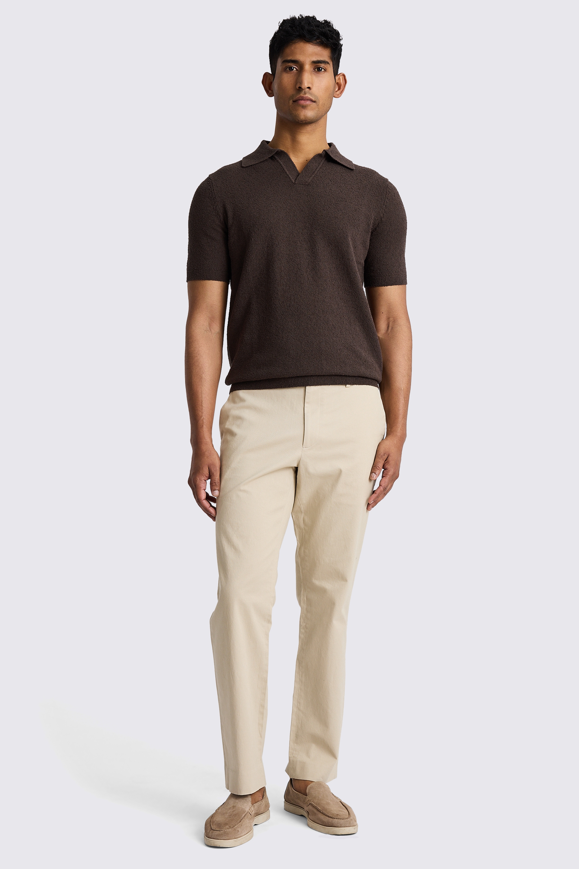 Tailored Fit Stone Chino