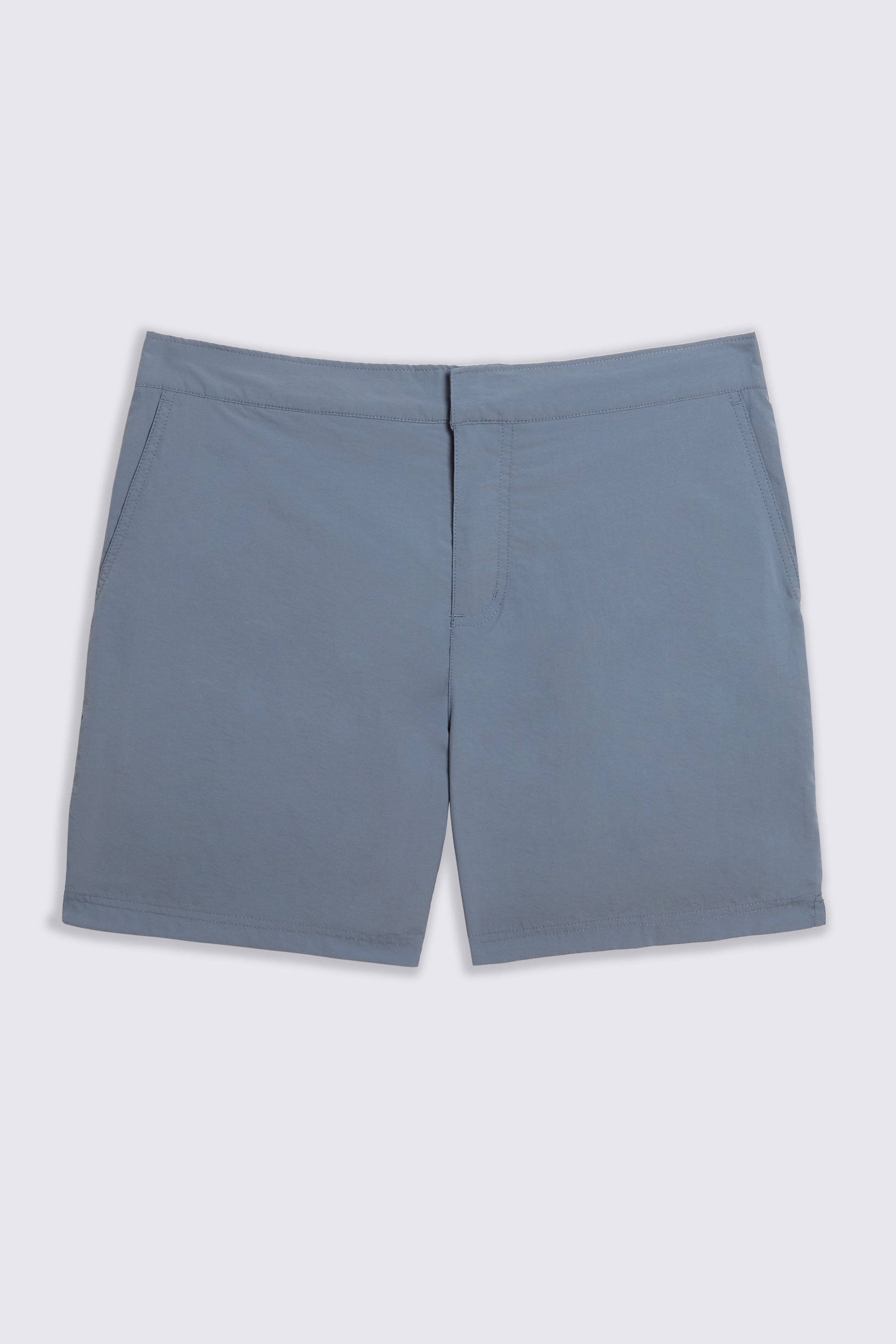 Steel Blue Smart Swim Shorts