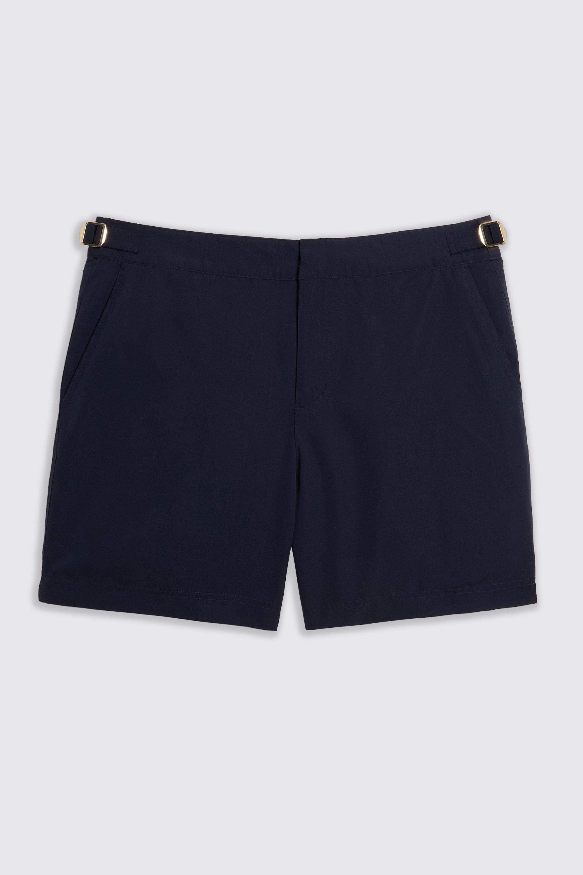 Navy Peached Smart Swim Shorts