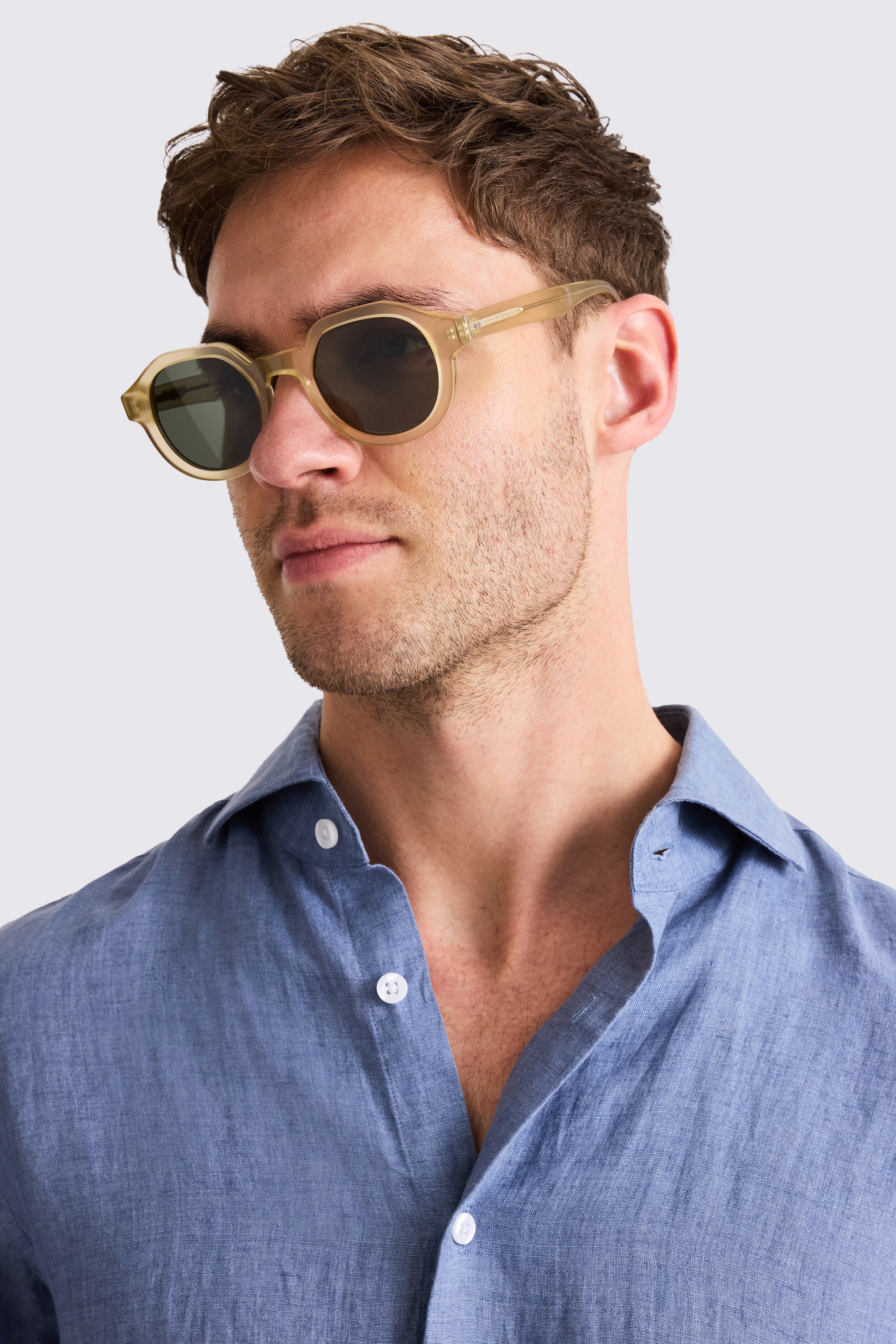 Transparent Palermo Sunglasses