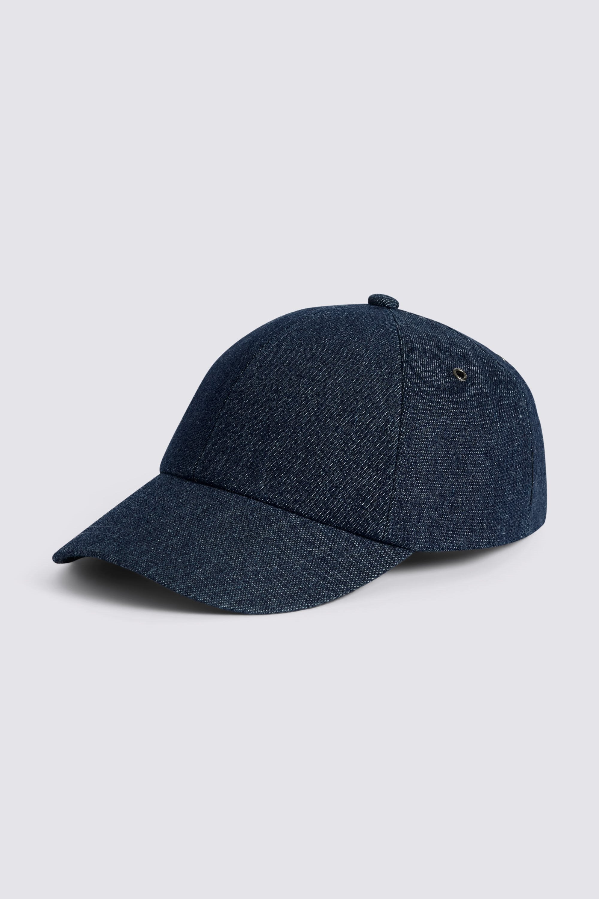 Dark Indigo Denim Cap
