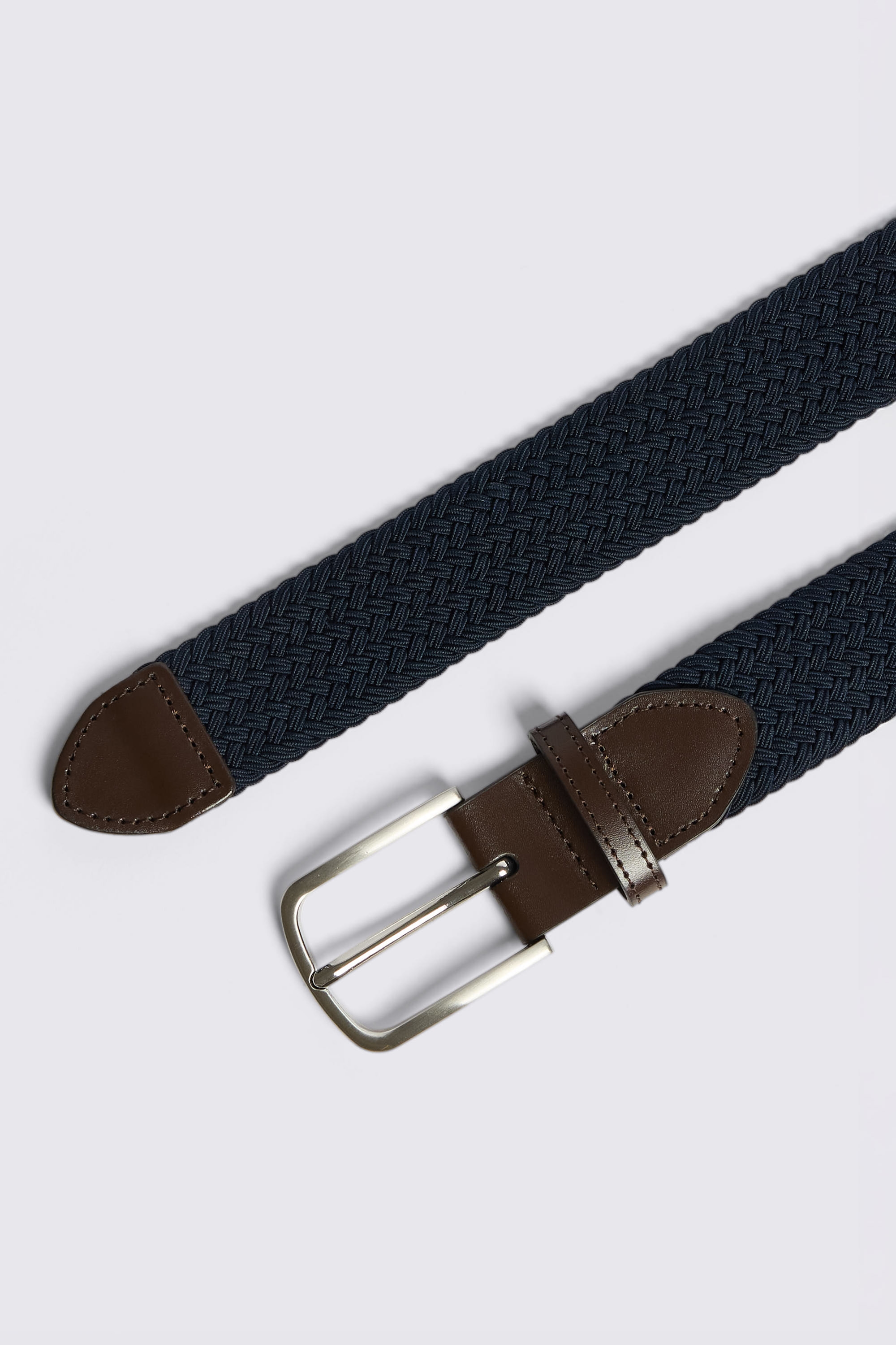 Navy Woven Belt
