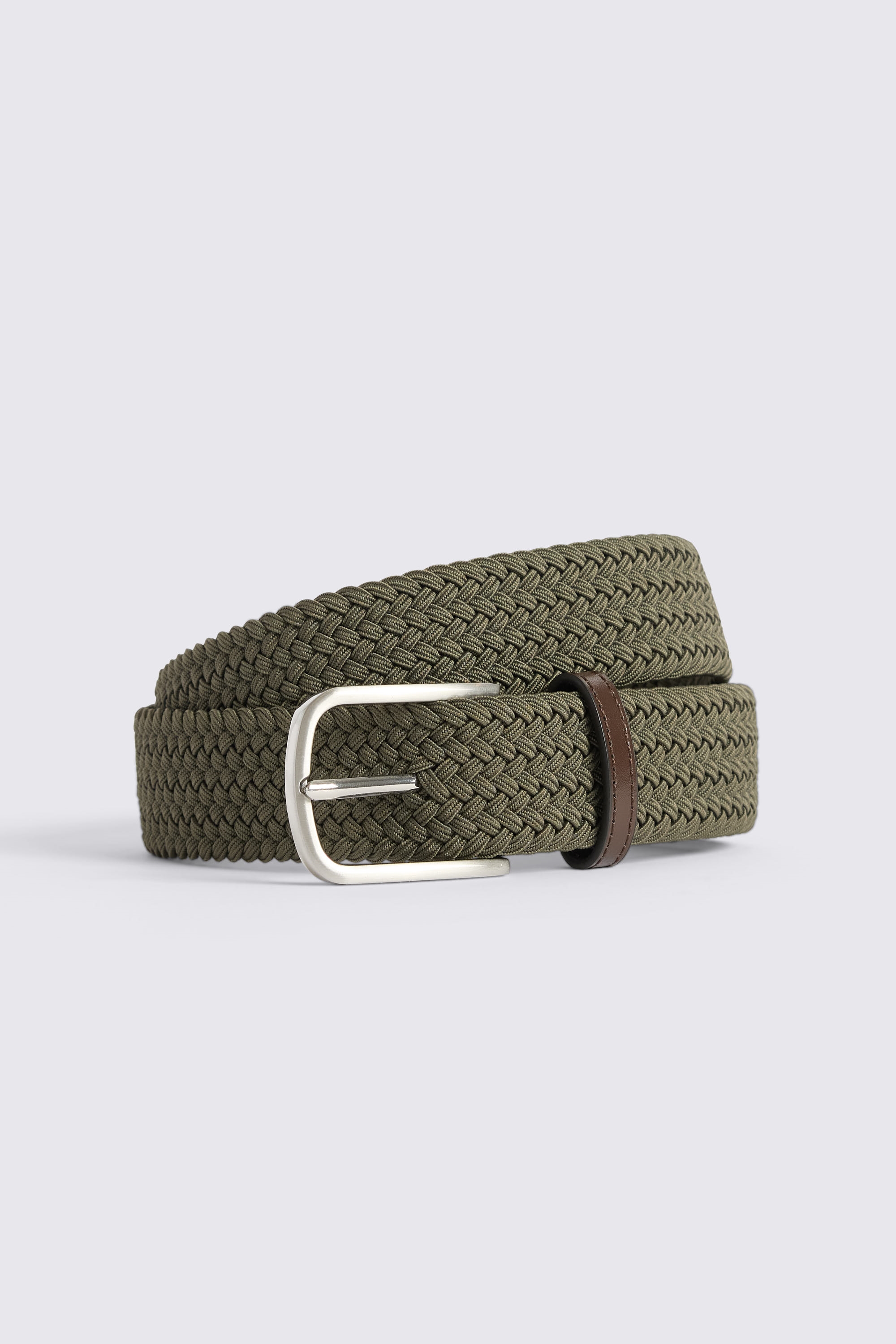 Khaki Woven Belt