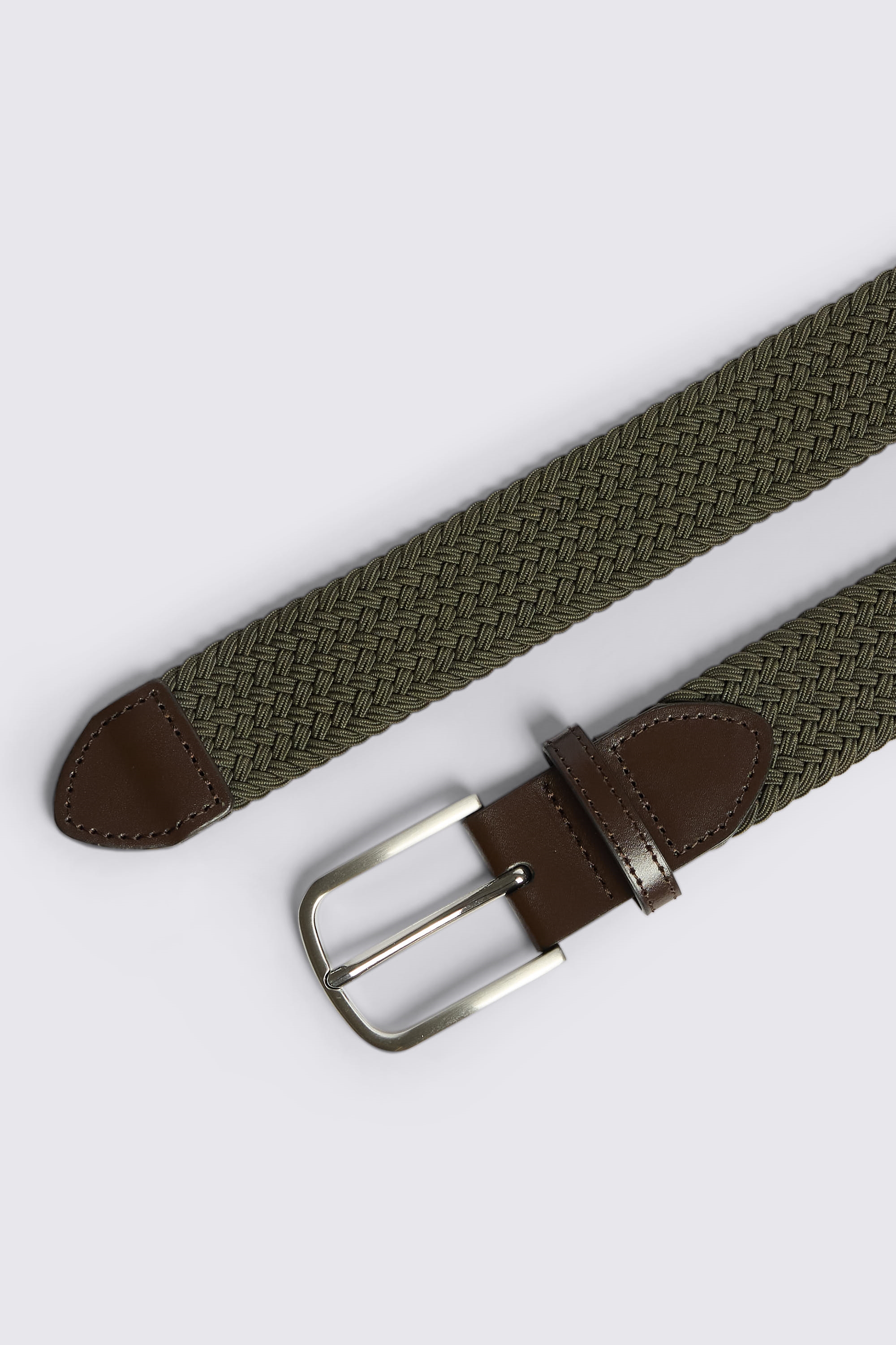 Khaki Woven Belt