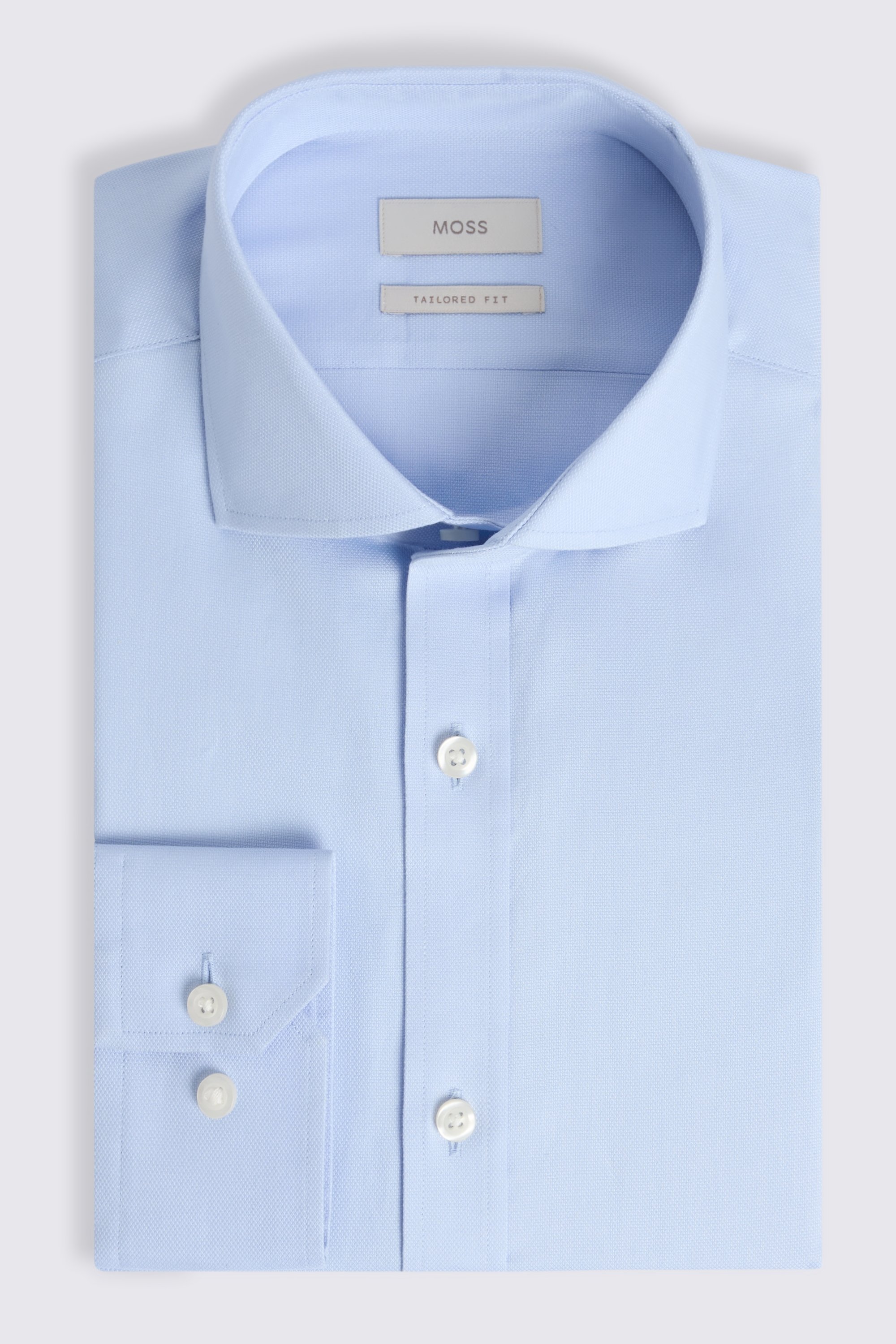 Tailored Fit Sky Dobby Shirt