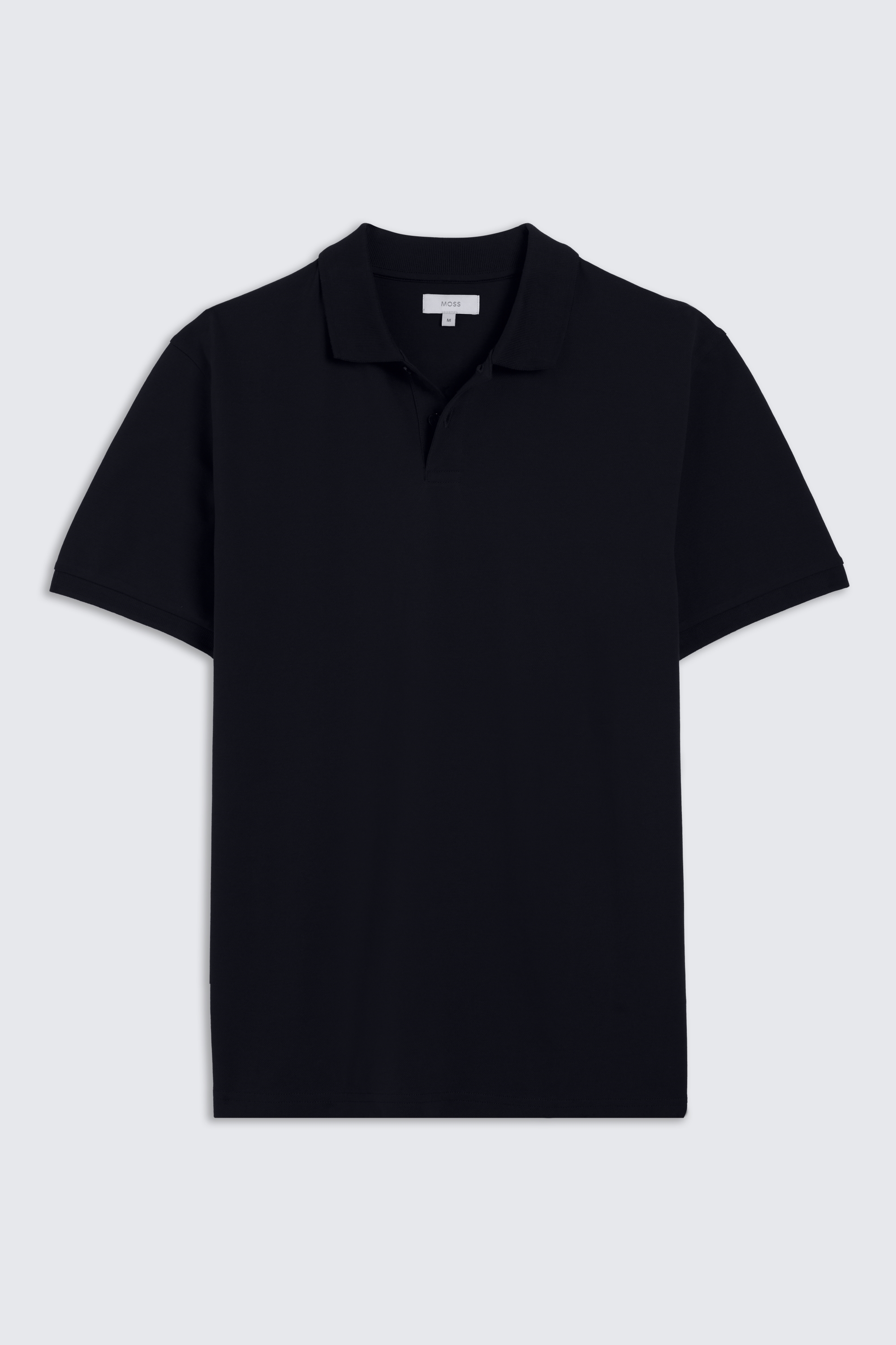Navy Piqué Polo Shirt