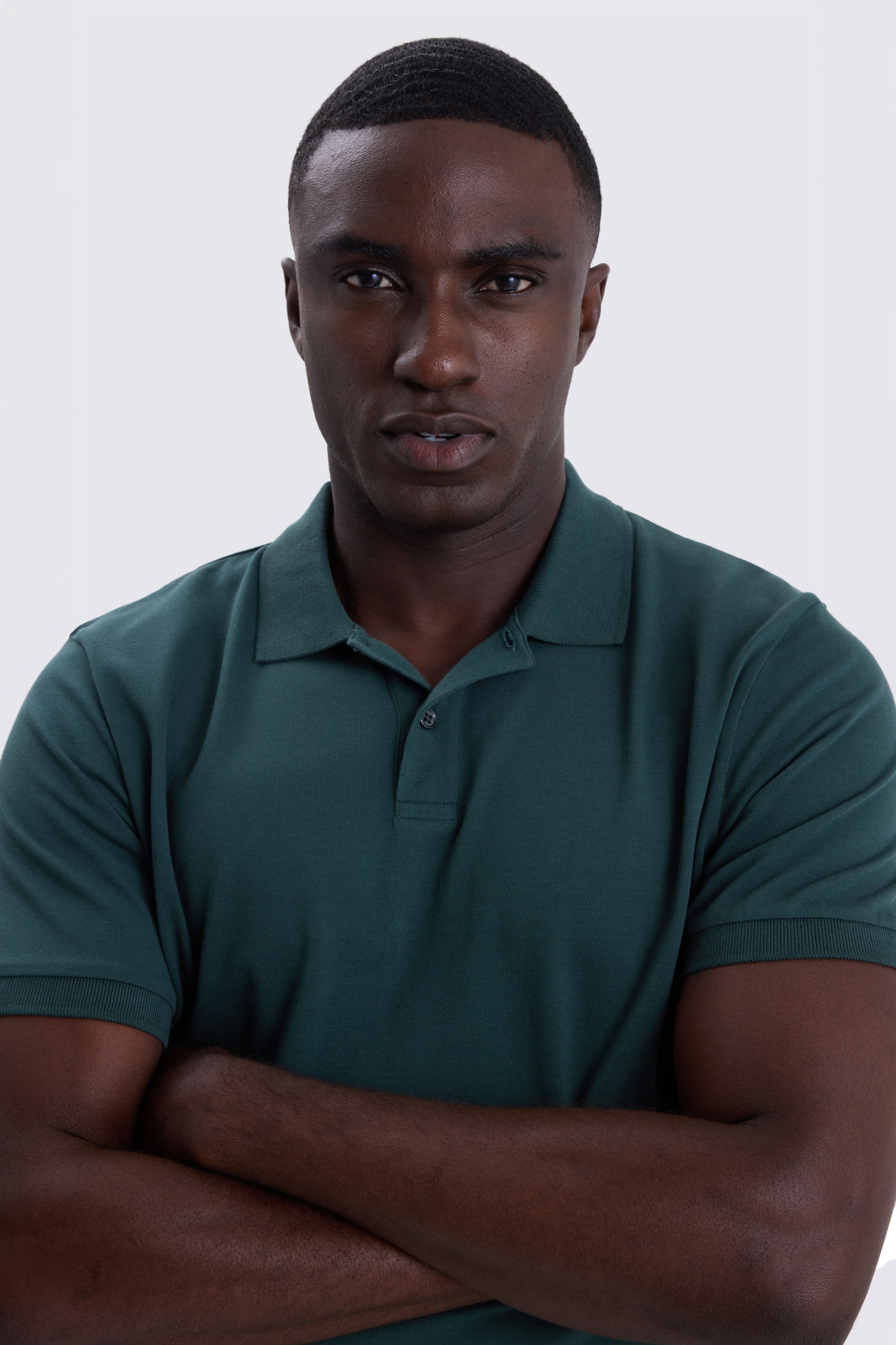 Emerald Pique Polo Shirt