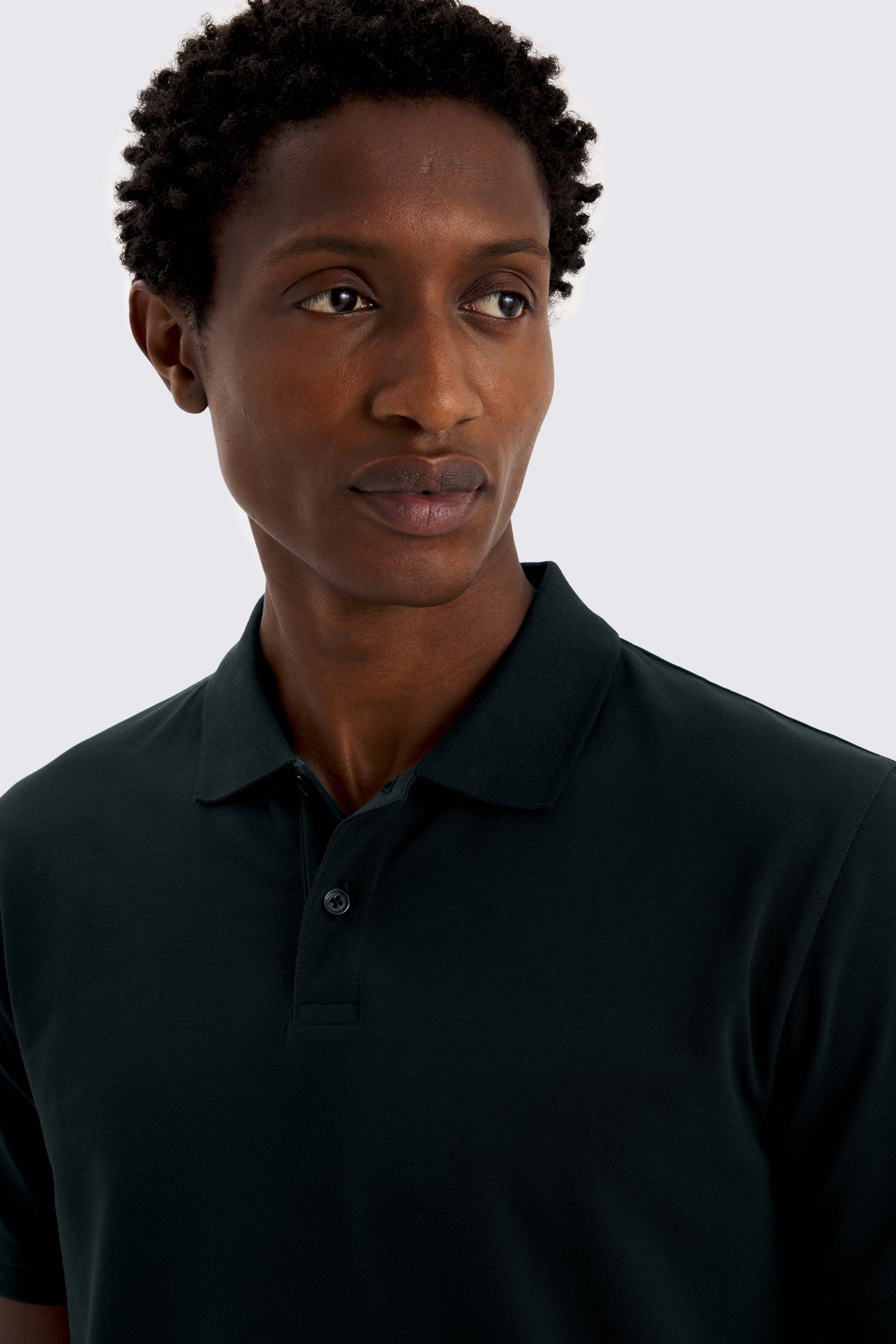 Dark Teal Piqué Polo Shirt
