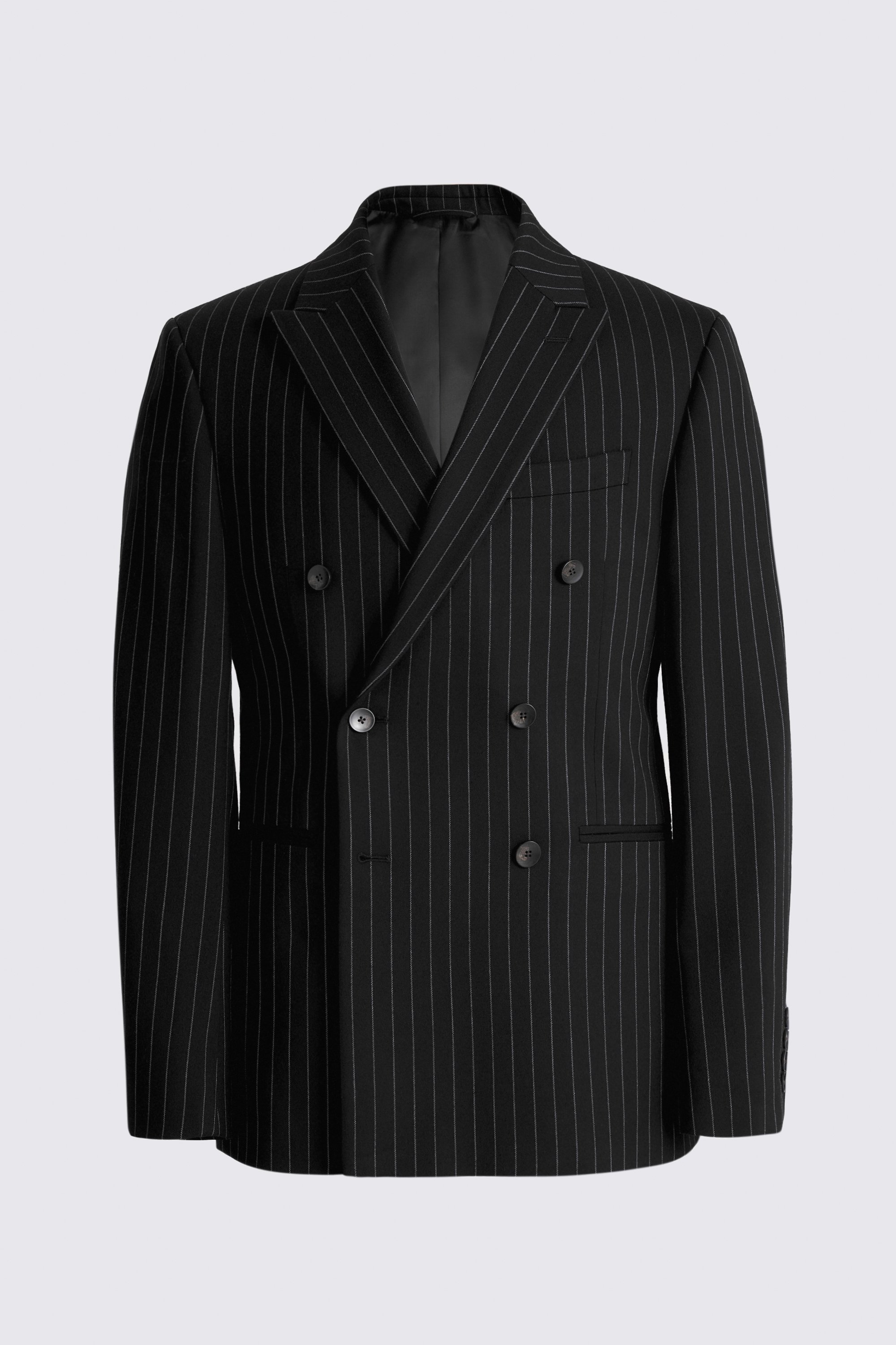 Slim Fit Navy Stripe Suit