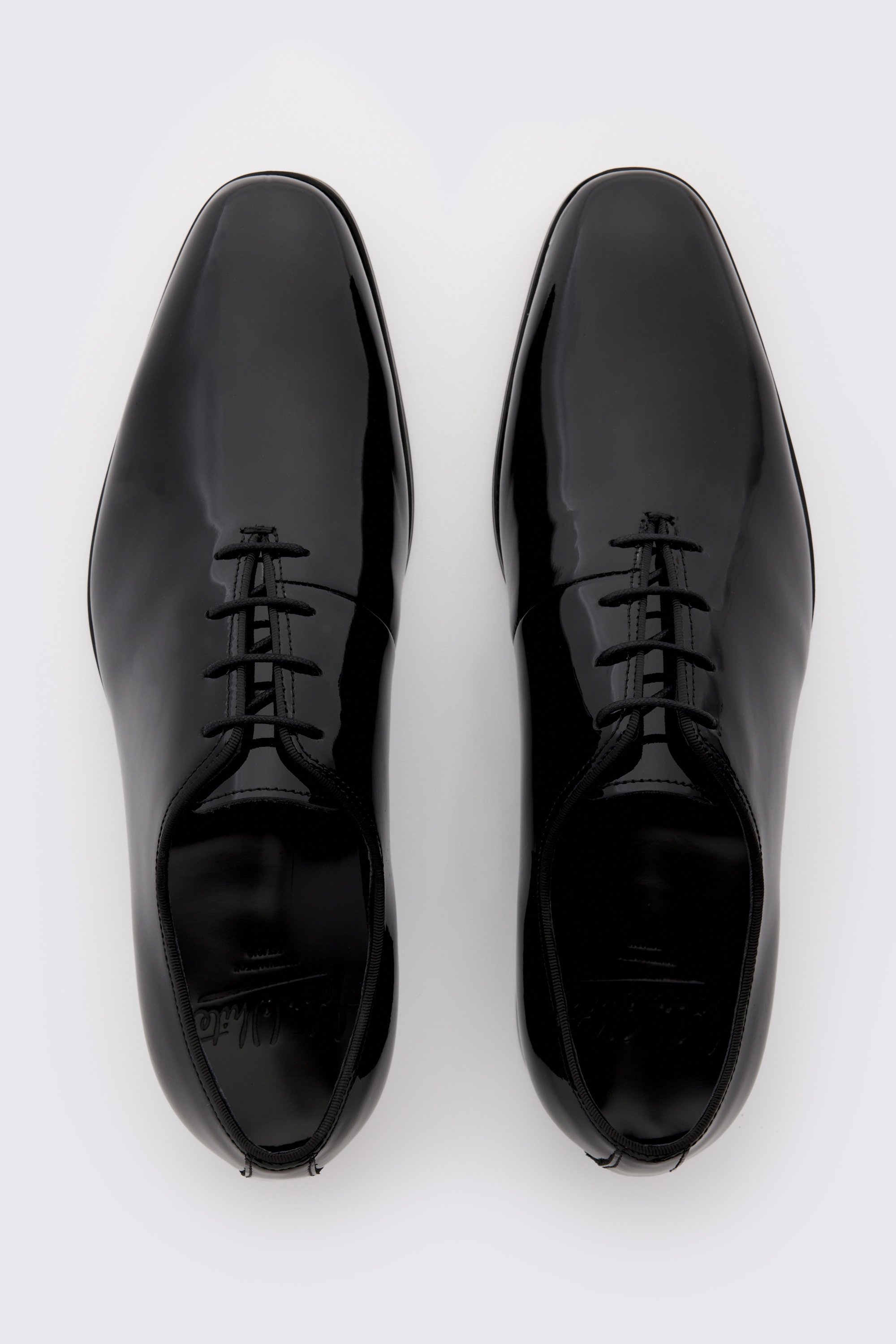 John White Talbot Black Patent Dress Shoe