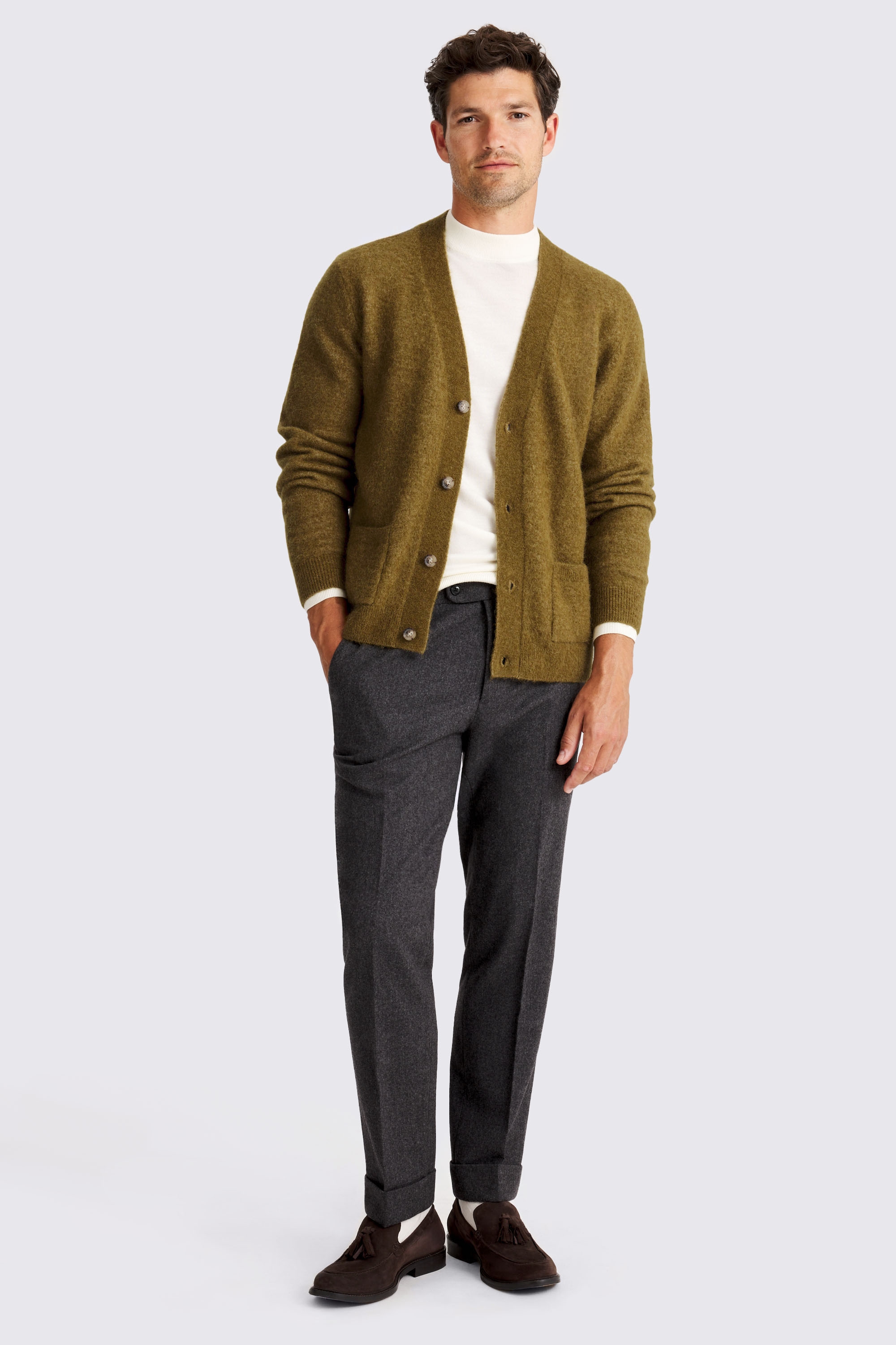 Olive Cardigan