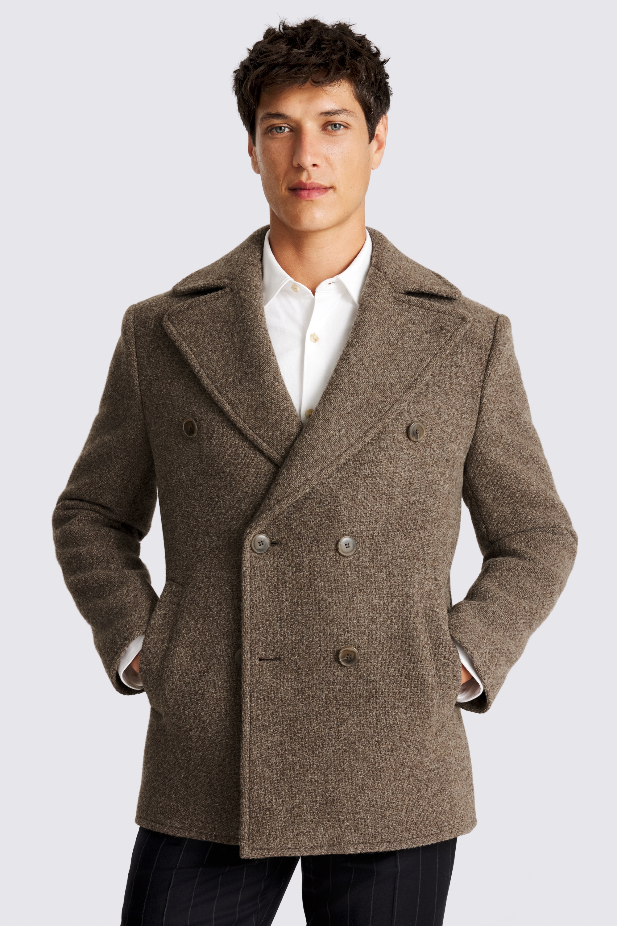 Taupe Peacoat