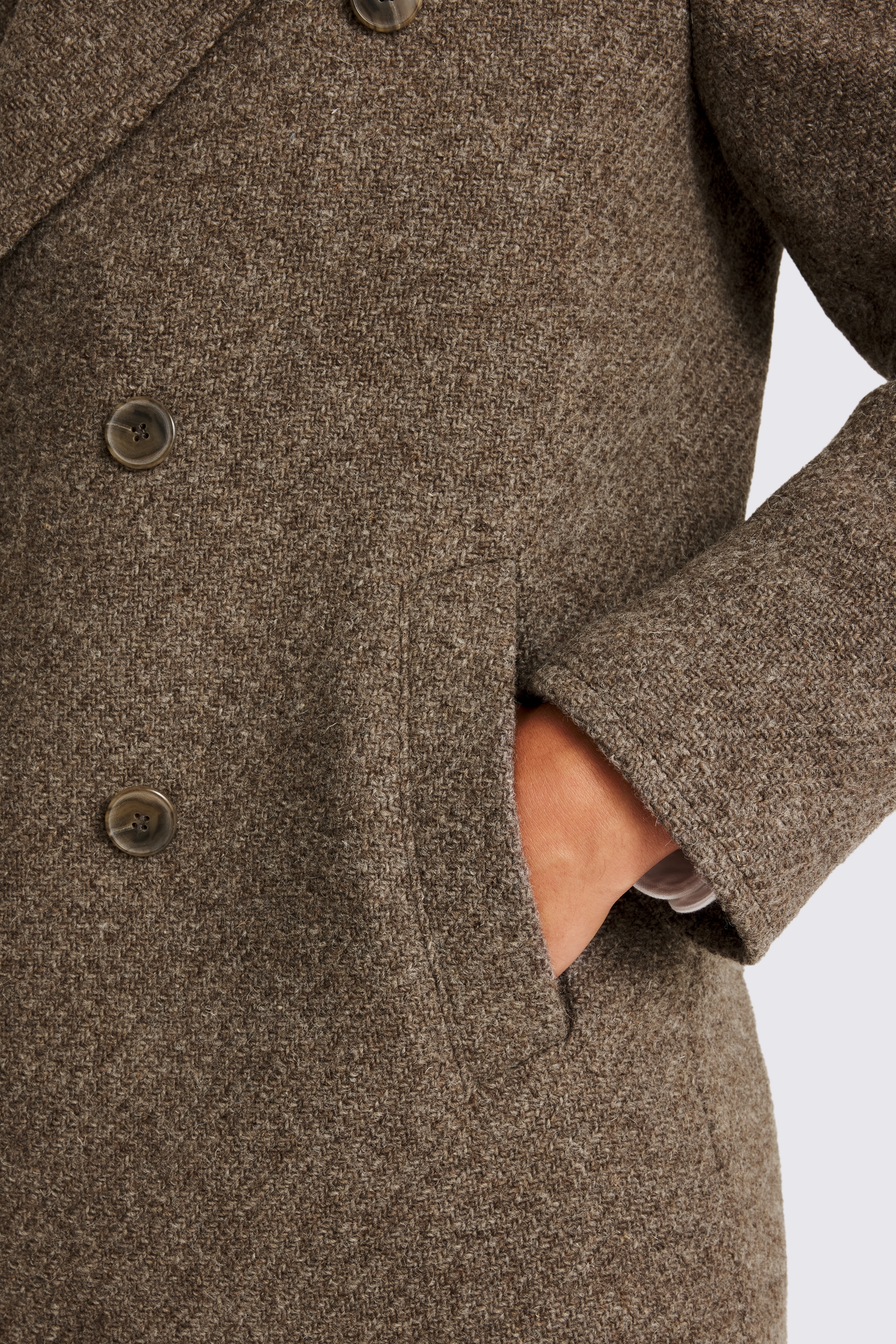 Taupe Peacoat