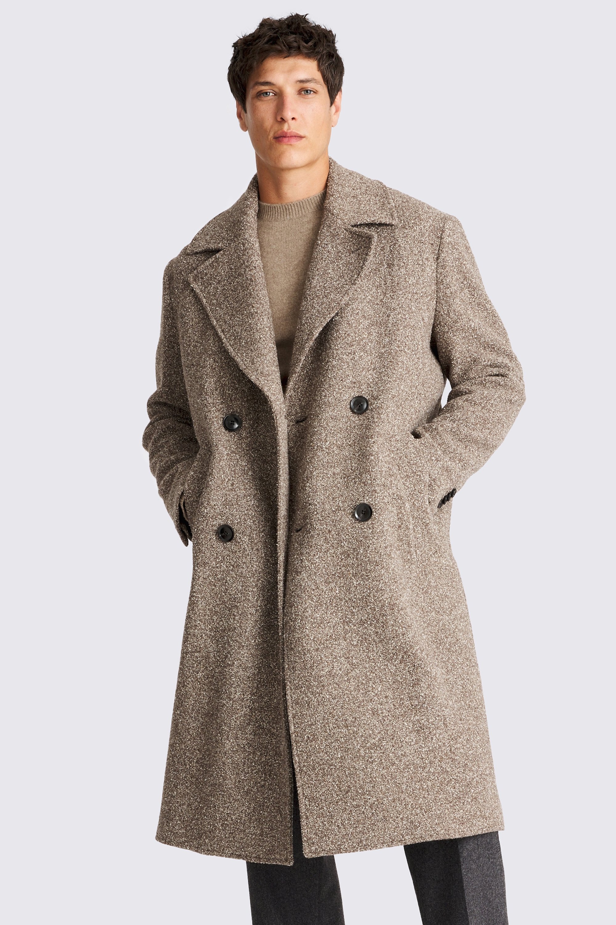 Taupe Long Coat