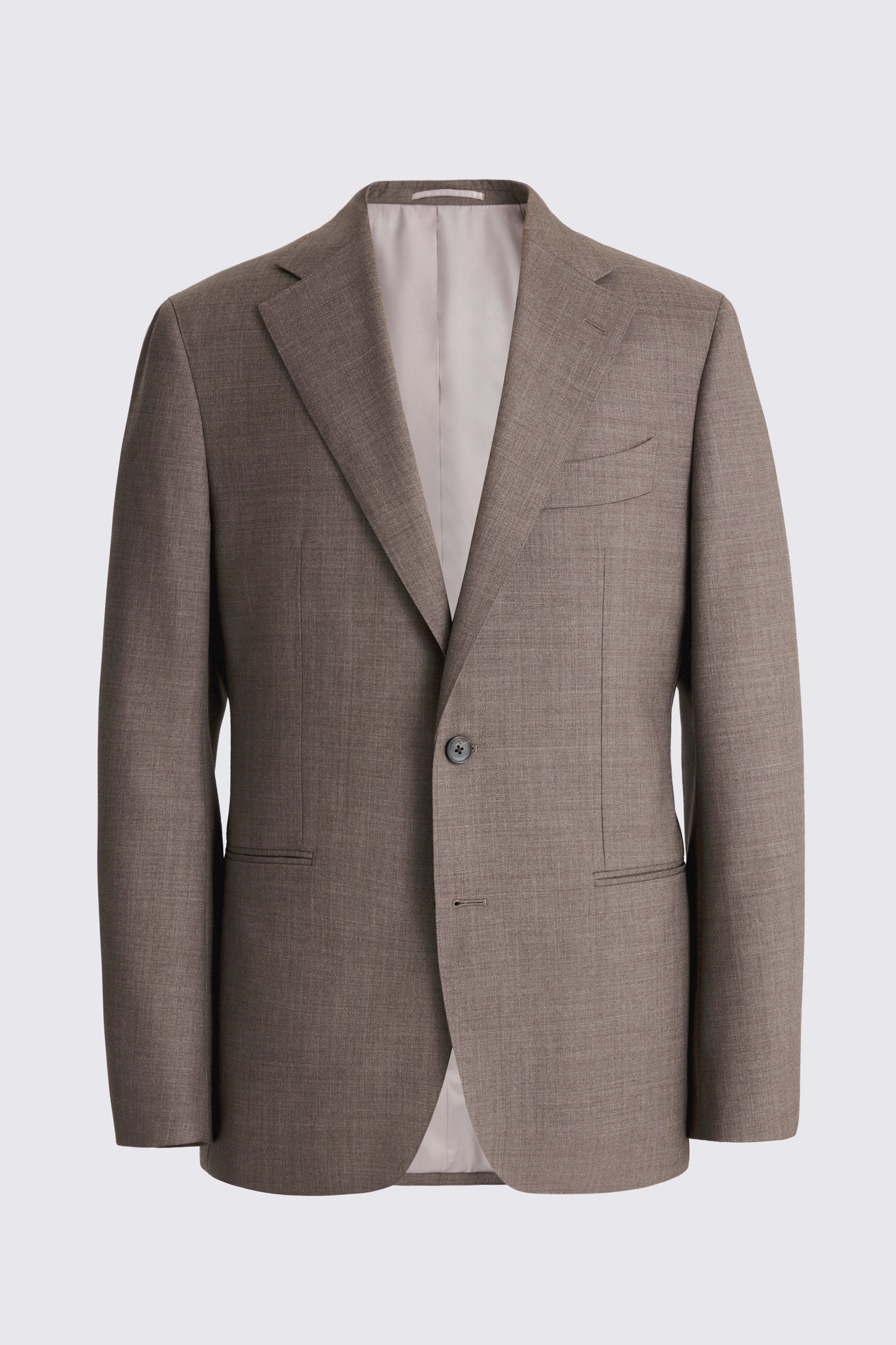 Italian Tailored Fit Light Brown Suit