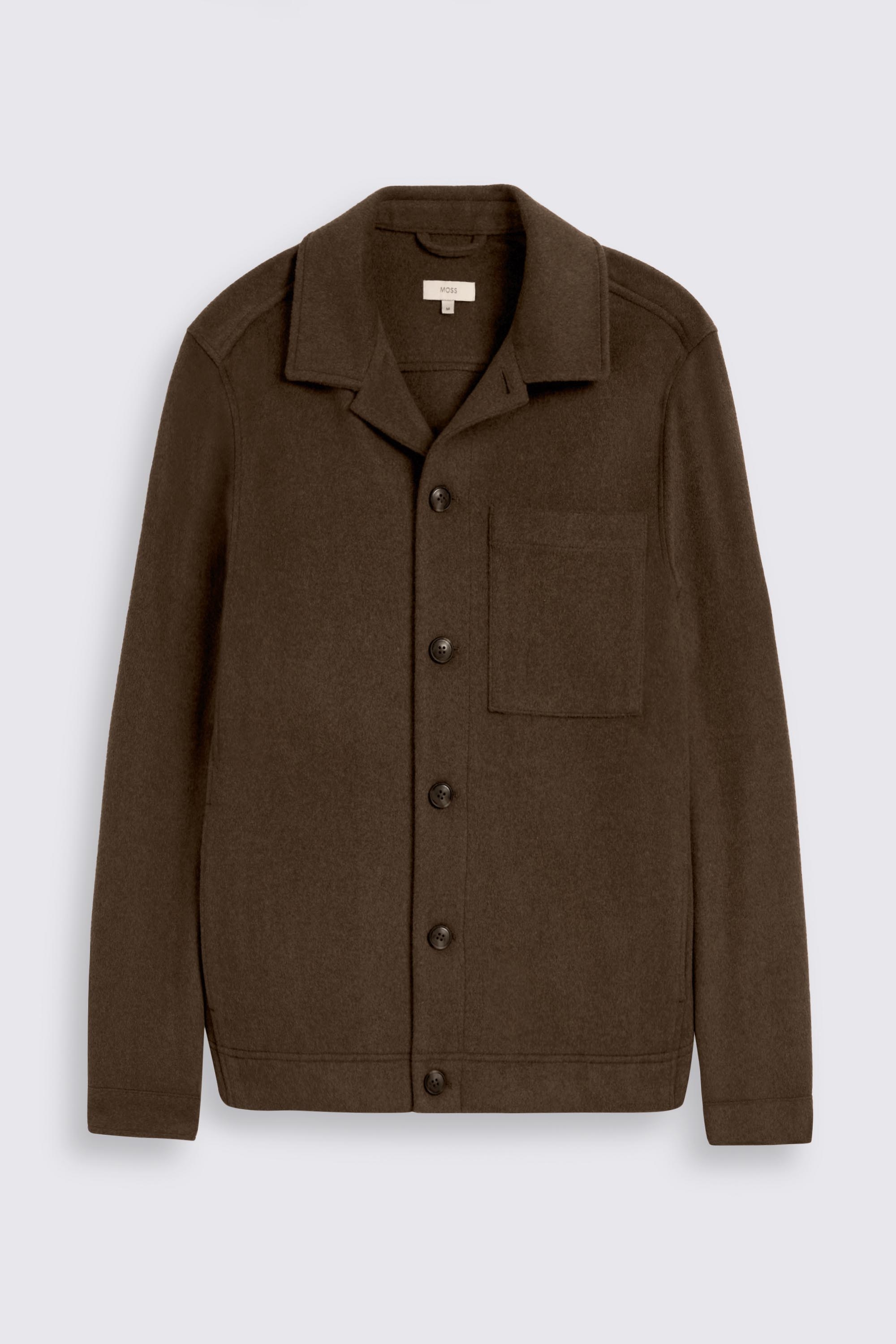 Tobacco Flannel Overshirt
