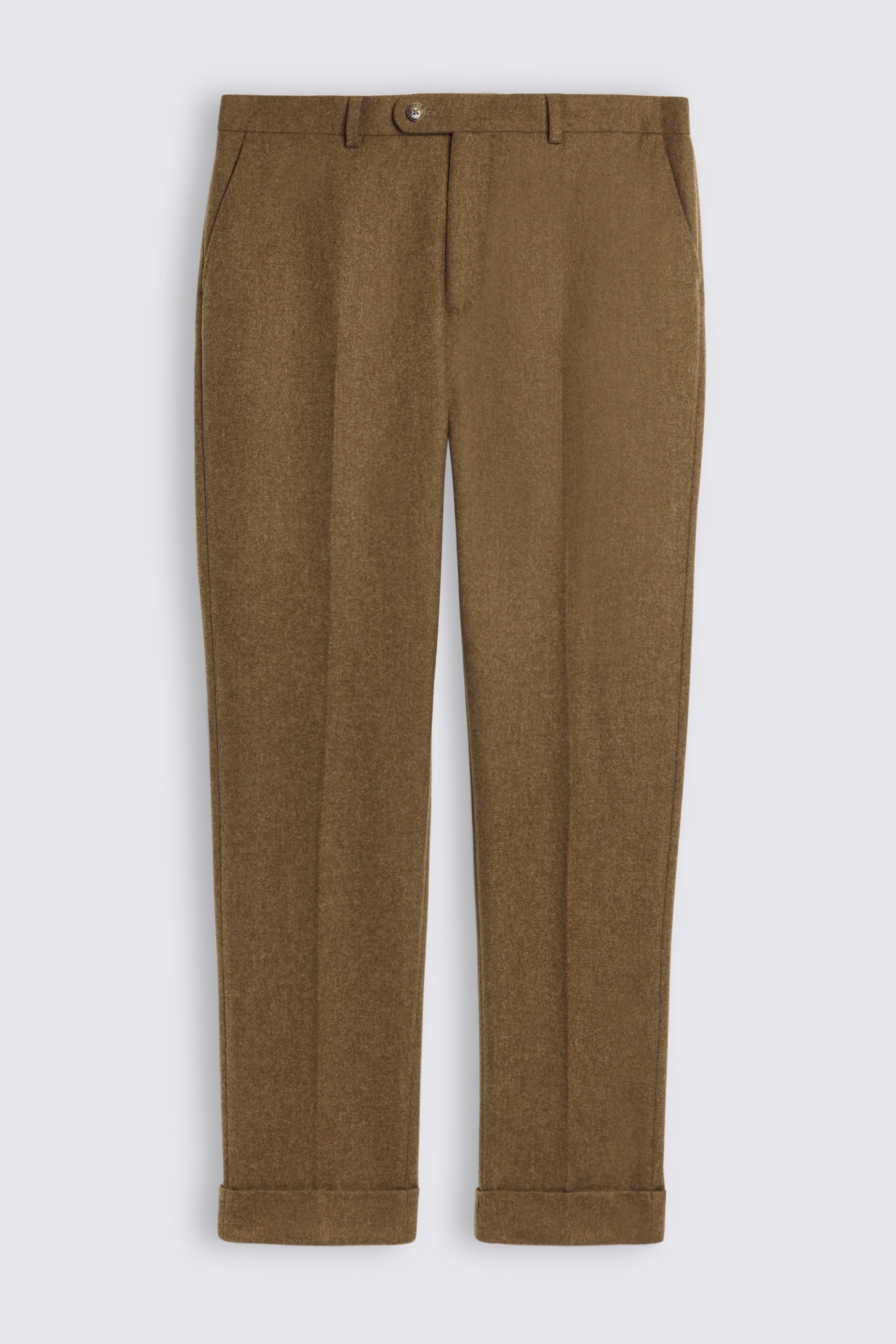 Gold Flannel Trousers