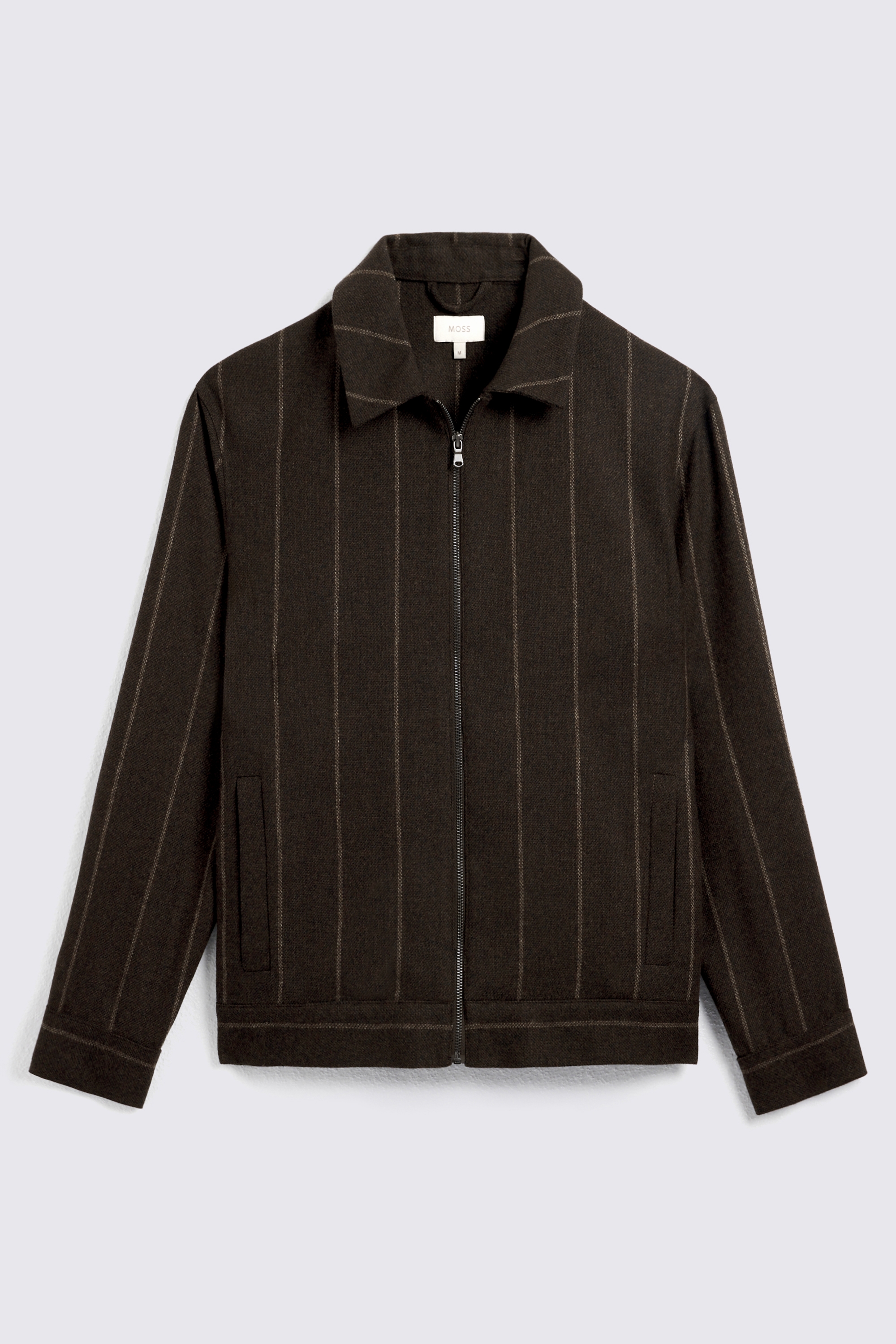 Brown Stripe Shacket