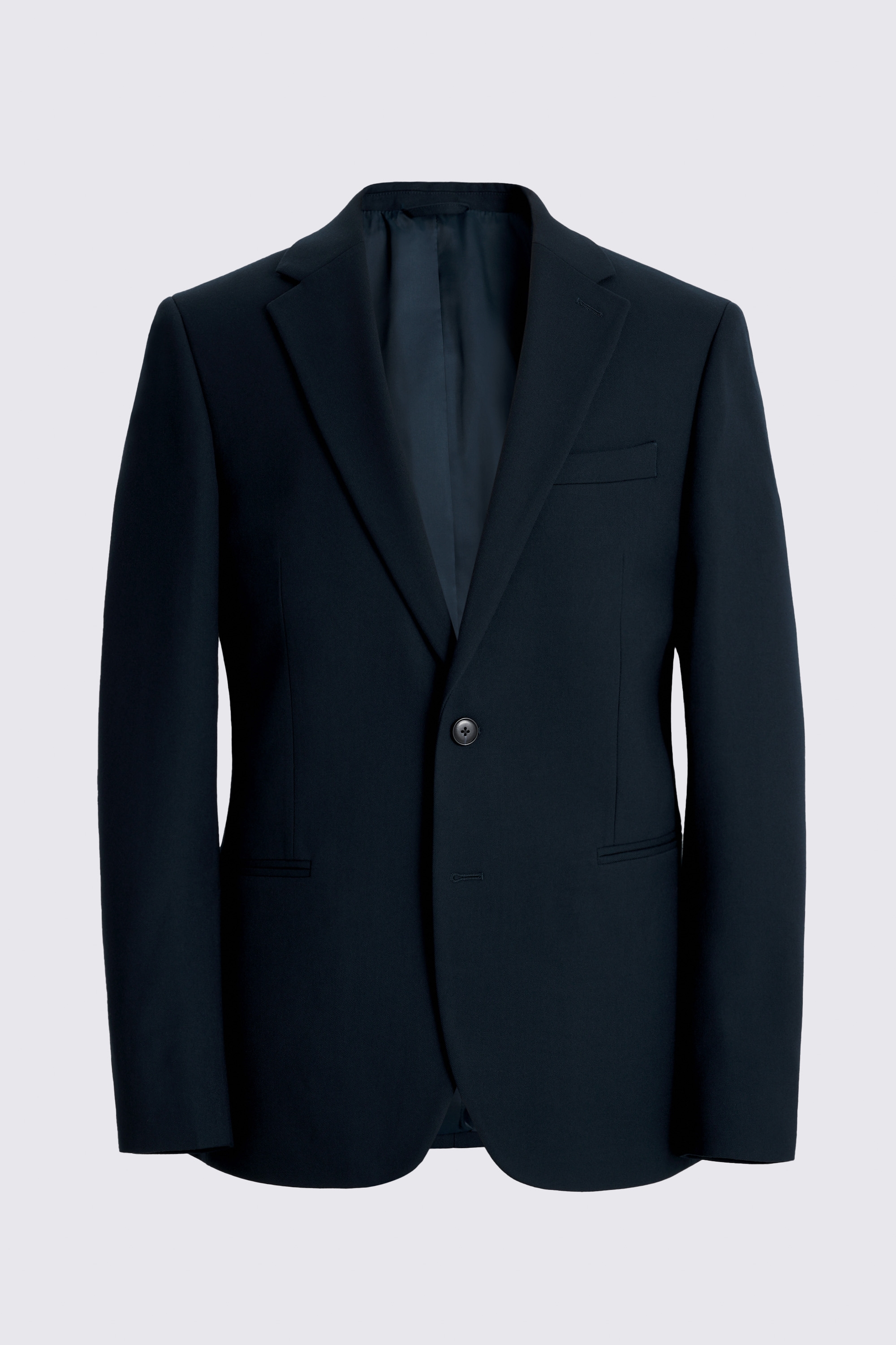 Slim Fit Dark Teal Flannel Suit